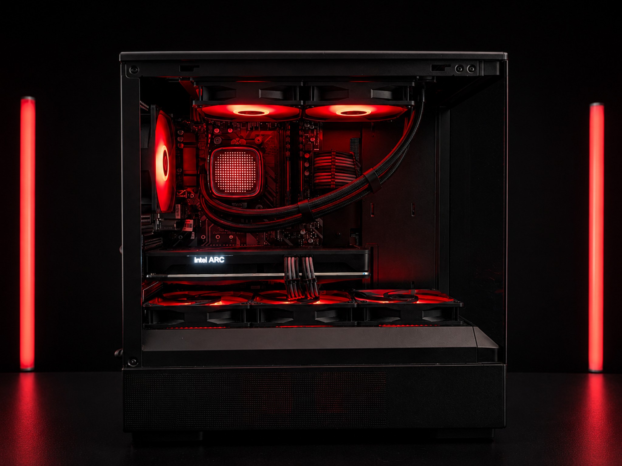 💫Quasar💫| Mid-Range Gaming PC | Arc a750 | Ryzen 5 3600 | 2+ TB | Liquid Cooled