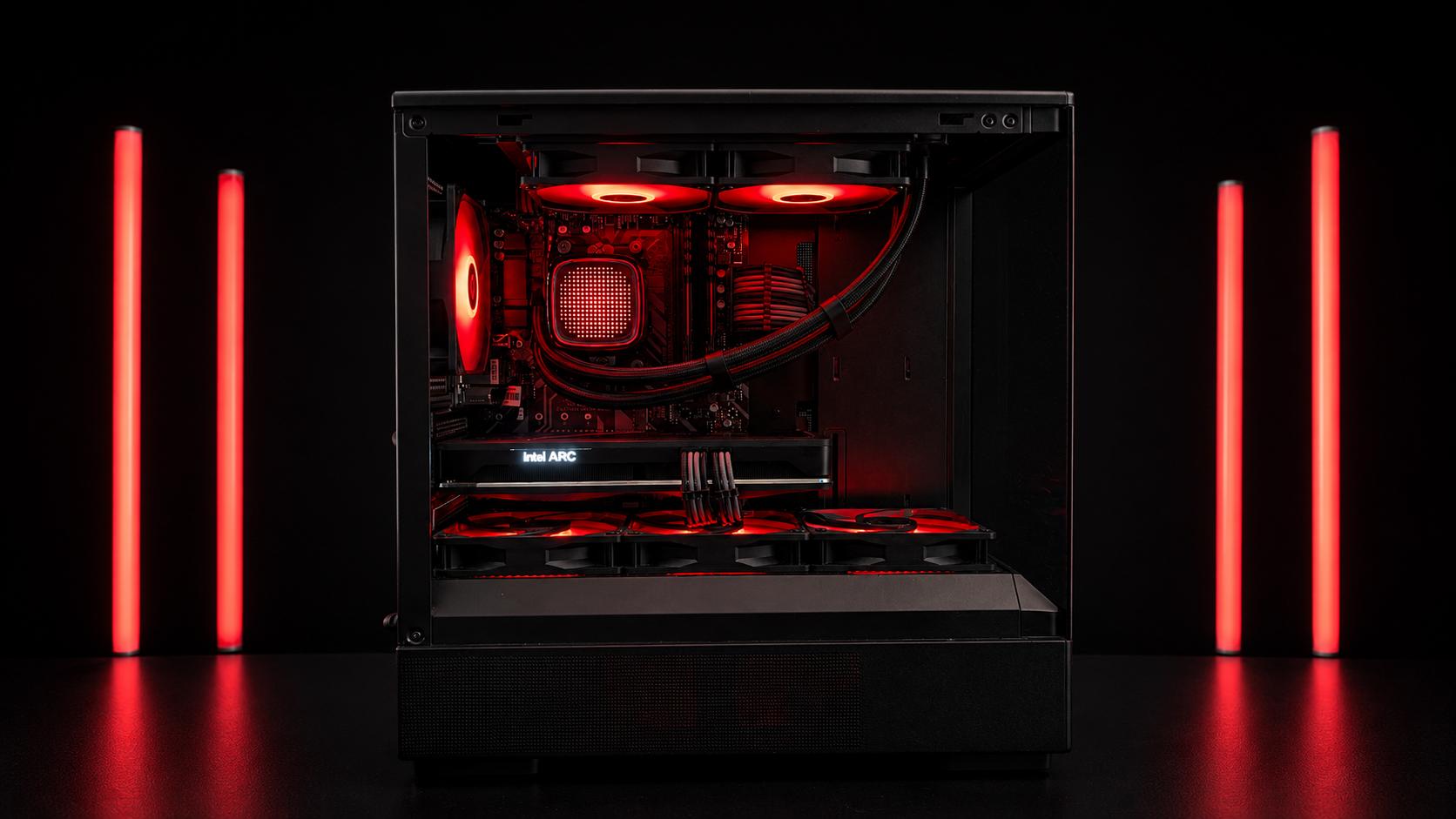 💫Quasar💫| Mid-Range Gaming PC | Arc a750 | Ryzen 5 3600 | 2+ TB | Liquid Cooled