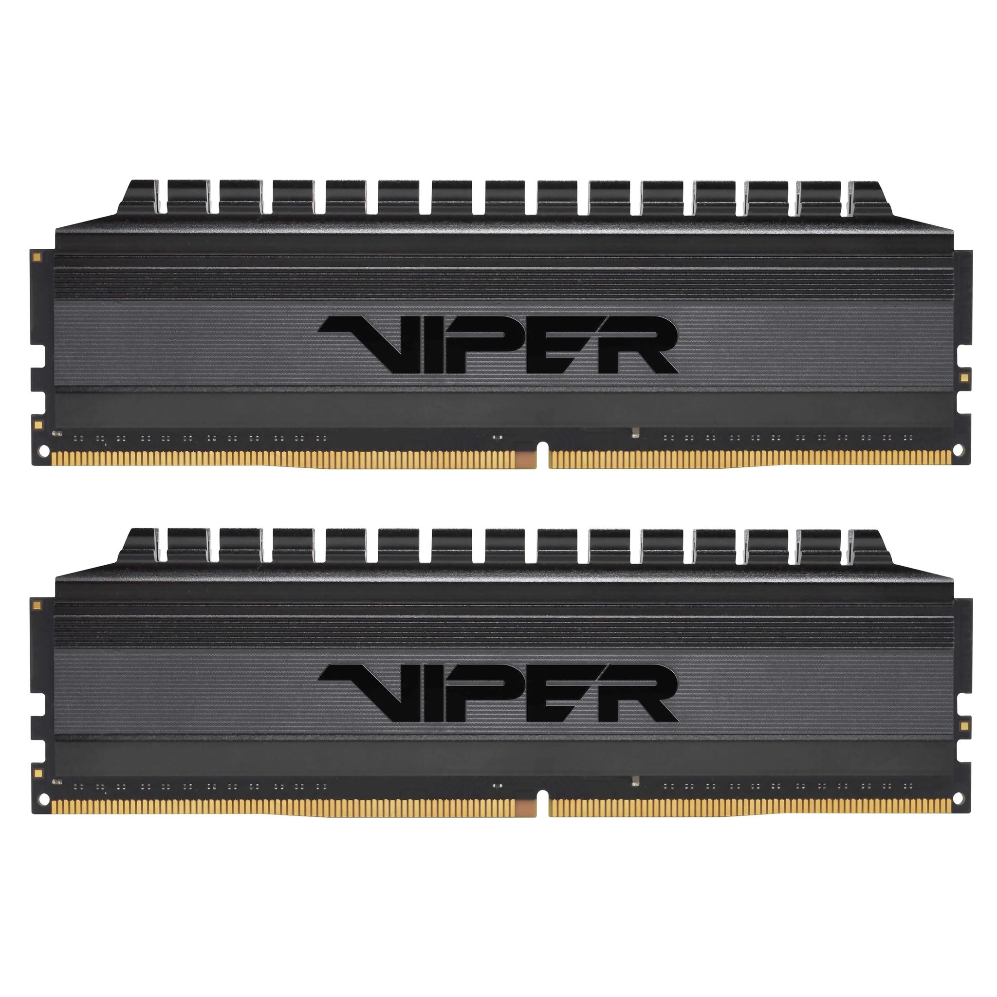 Patriot Viper 4 Blackout Memory Modules PVB48G320C6K 8GB Total  PC4-25600 (3200 MHz)