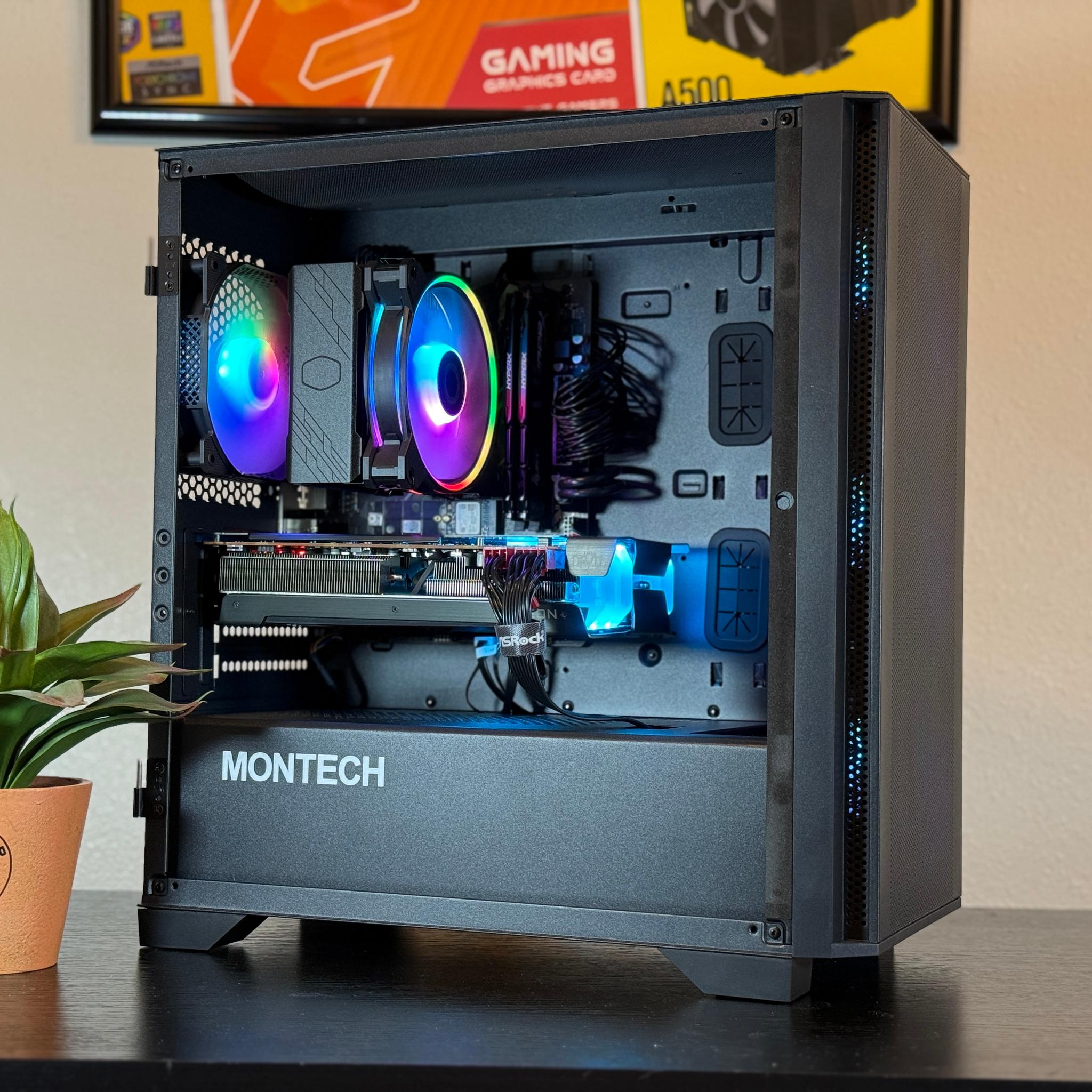 🏮RX 6600 XT, Ryzen 7 2700X, 16gb RAM, 1.5TB Storage🏮| Gaming PC | Fortnite, CoD, Forza 6, and more
