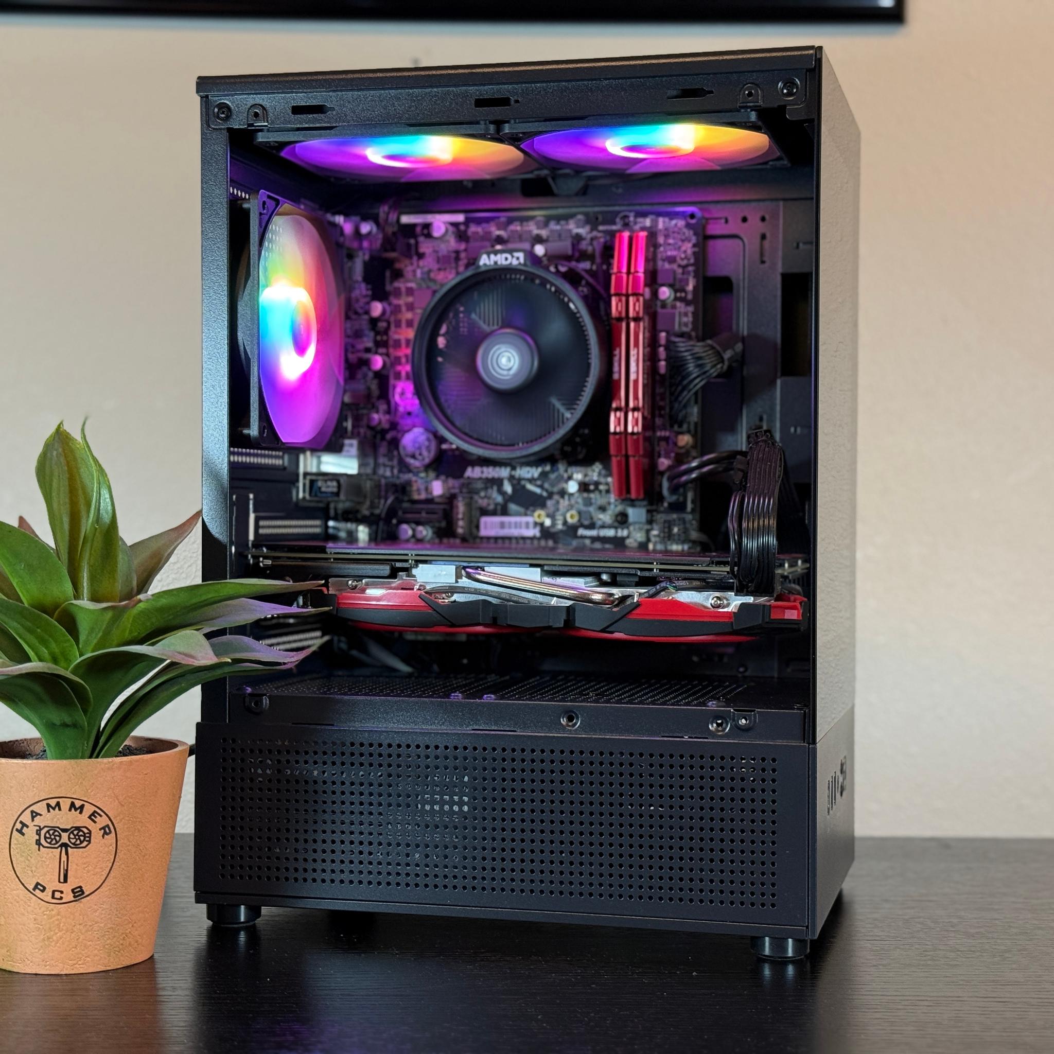 🌹RX 580 8gb, Ryzen 5 1600, 16gb RAM, 480gb SSD🌹| Gaming PC | Fortnite, GTA V, Arc Raiders, more!
