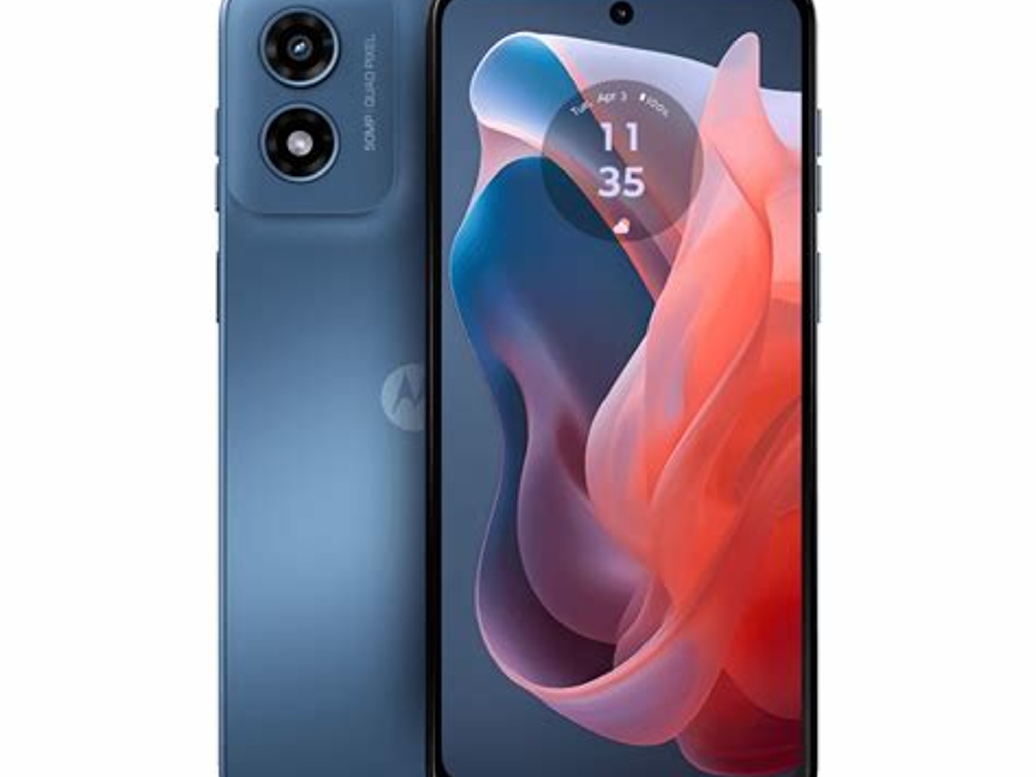 Motorola Moto G Play 2024, 64gb ROM, 4gb RAM, 720p IPS, Unlocked, Blue