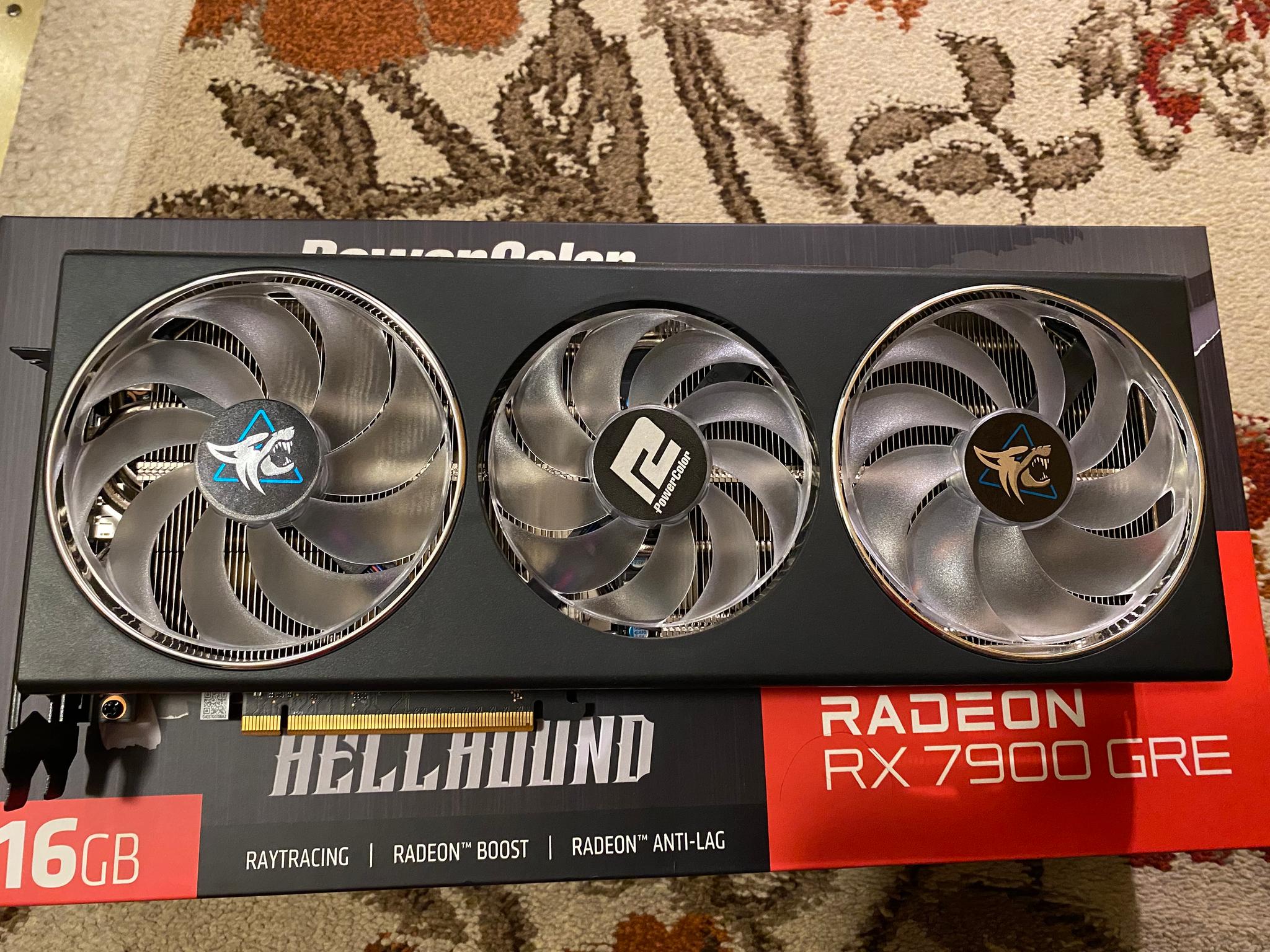 PowerColor Hellhound AMD Radeon RX 7900 GRE 16GB
