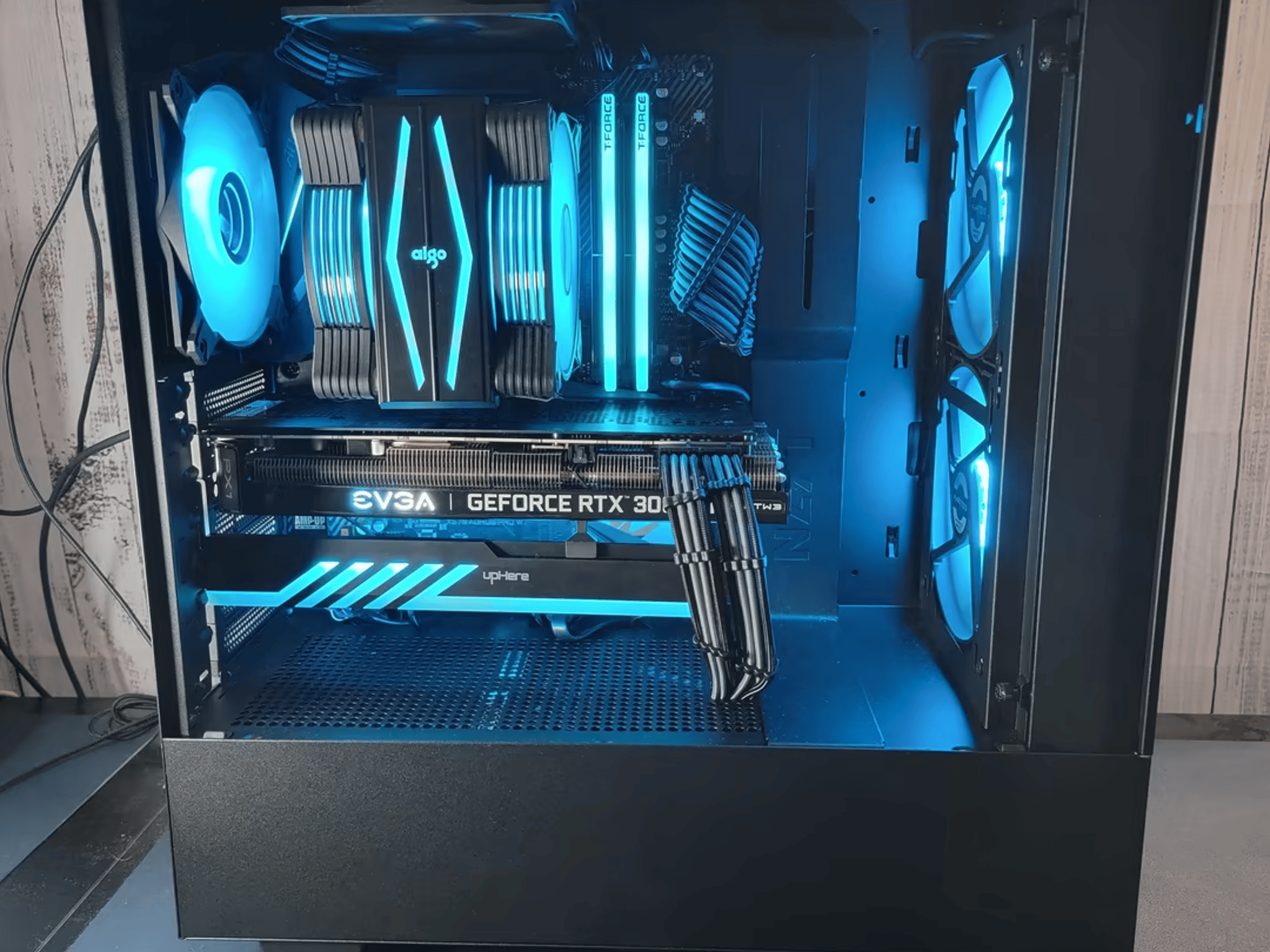"The Flow" : Custom Gaming PC (5600X, 16gb ddr4, RTX 3060ti, 1tb NVME + 2tb HDD)