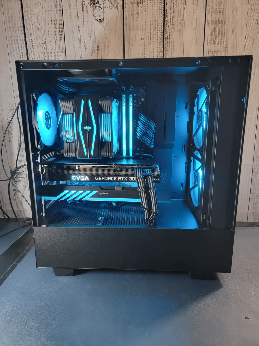"The Flow" : Custom Gaming PC (5600X, 16gb ddr4, RTX 3060ti, 1tb NVME + 2tb HDD)