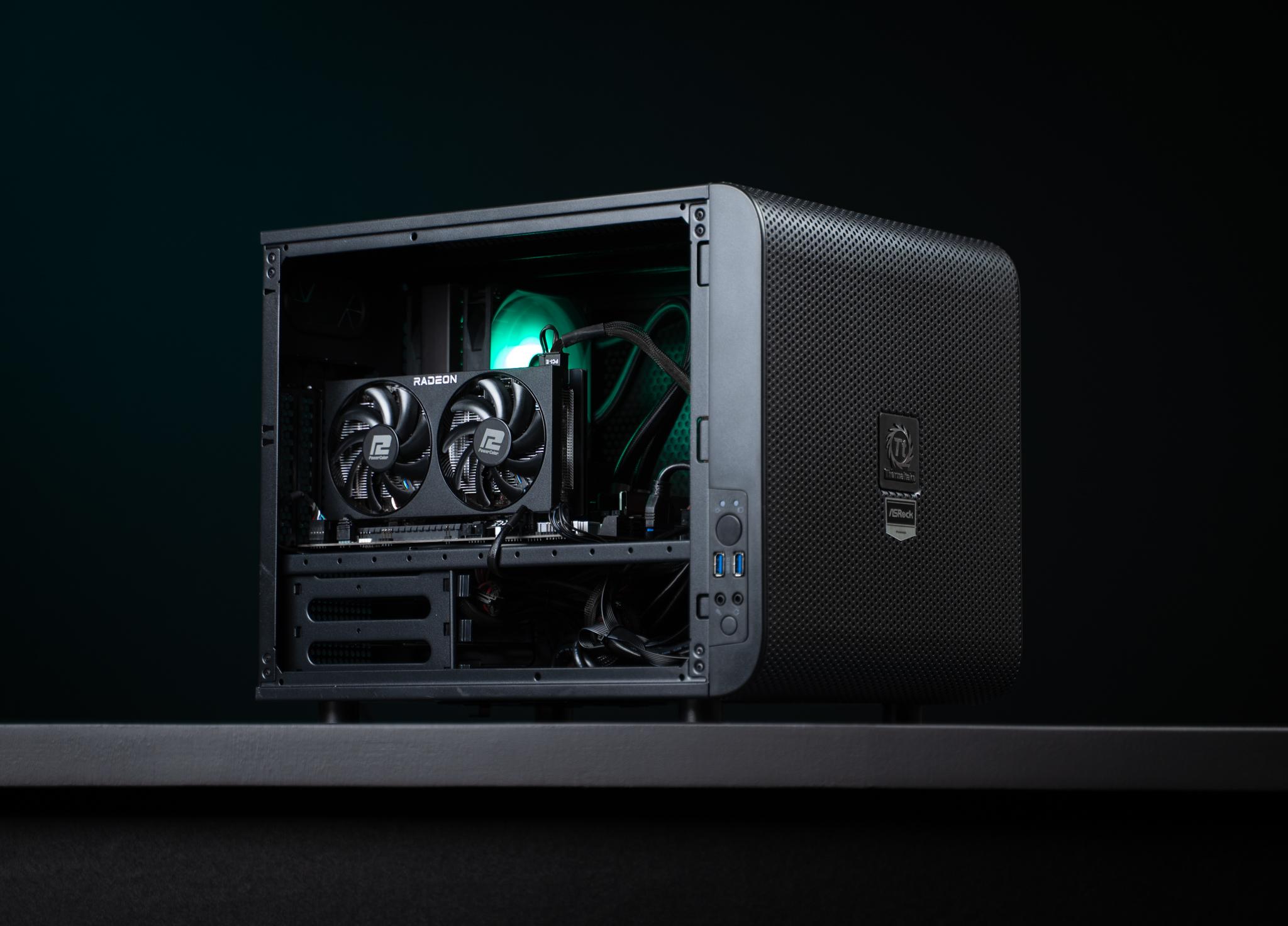 “Procform²” RX 7600 Ryzen 5 32GB .5TB Windows 11 Gaming PC Powerhouse