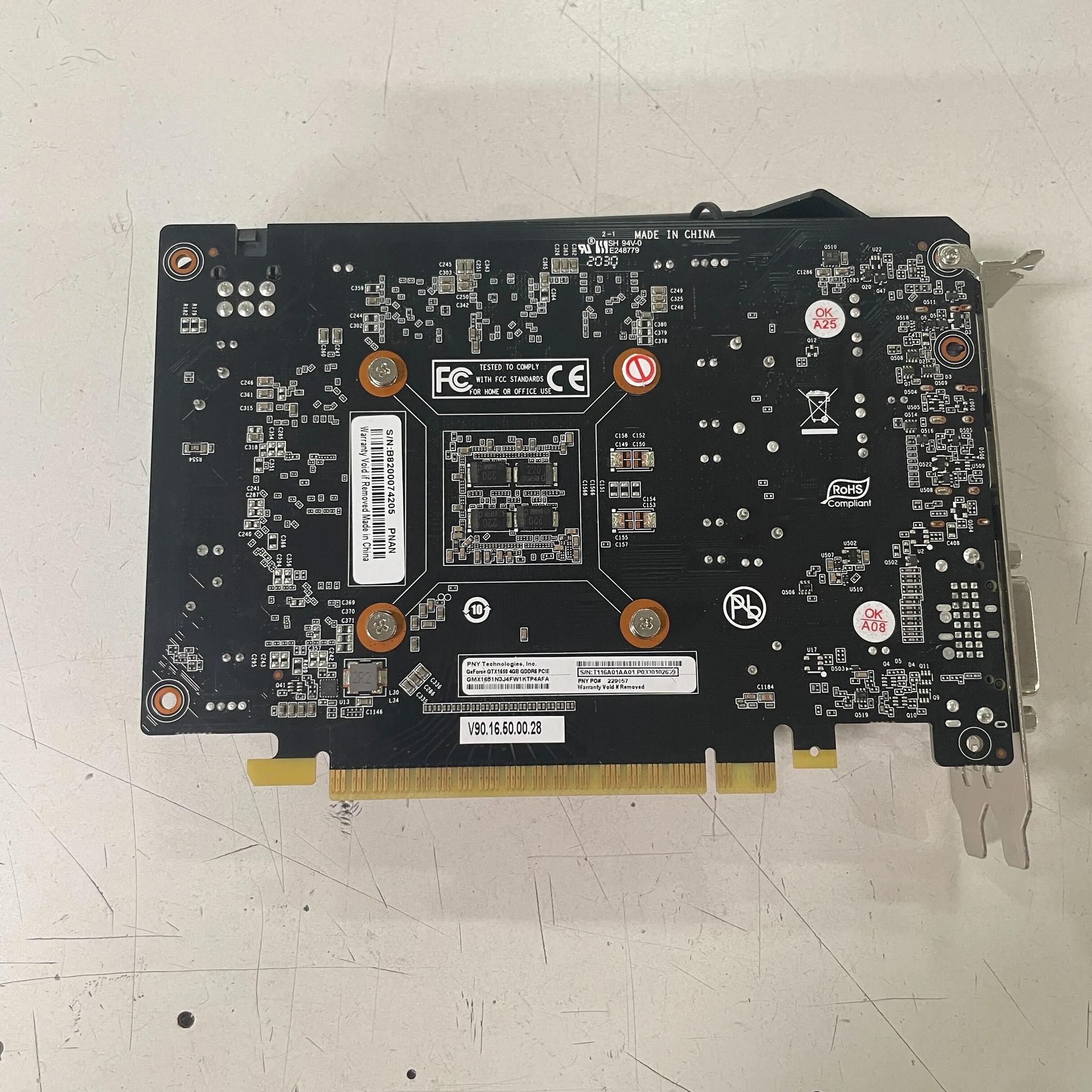 PNY GTX 1650 4GB