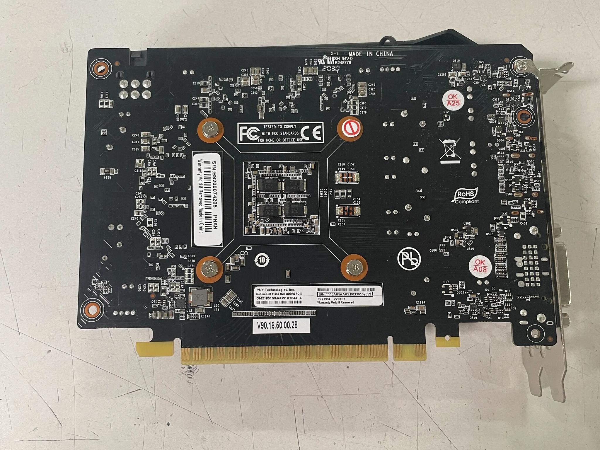 PNY GTX 1650 4GB