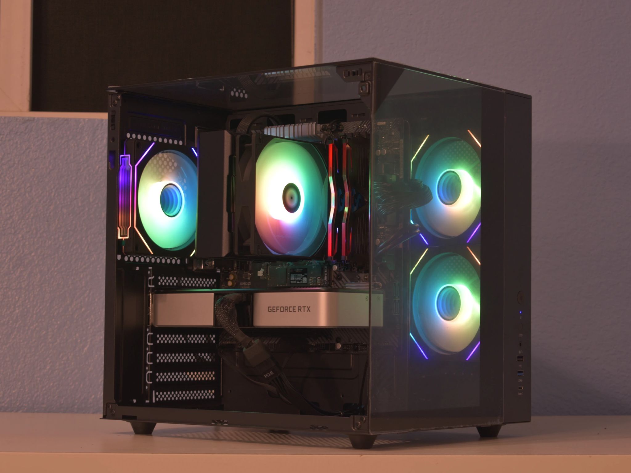 💸Value Gamer💸 Ryzen 5 3600 | RTX 3060ti 8GB | 16GB DDR4 | 1TB nVME SSD | RGB | Win11 + Wifi