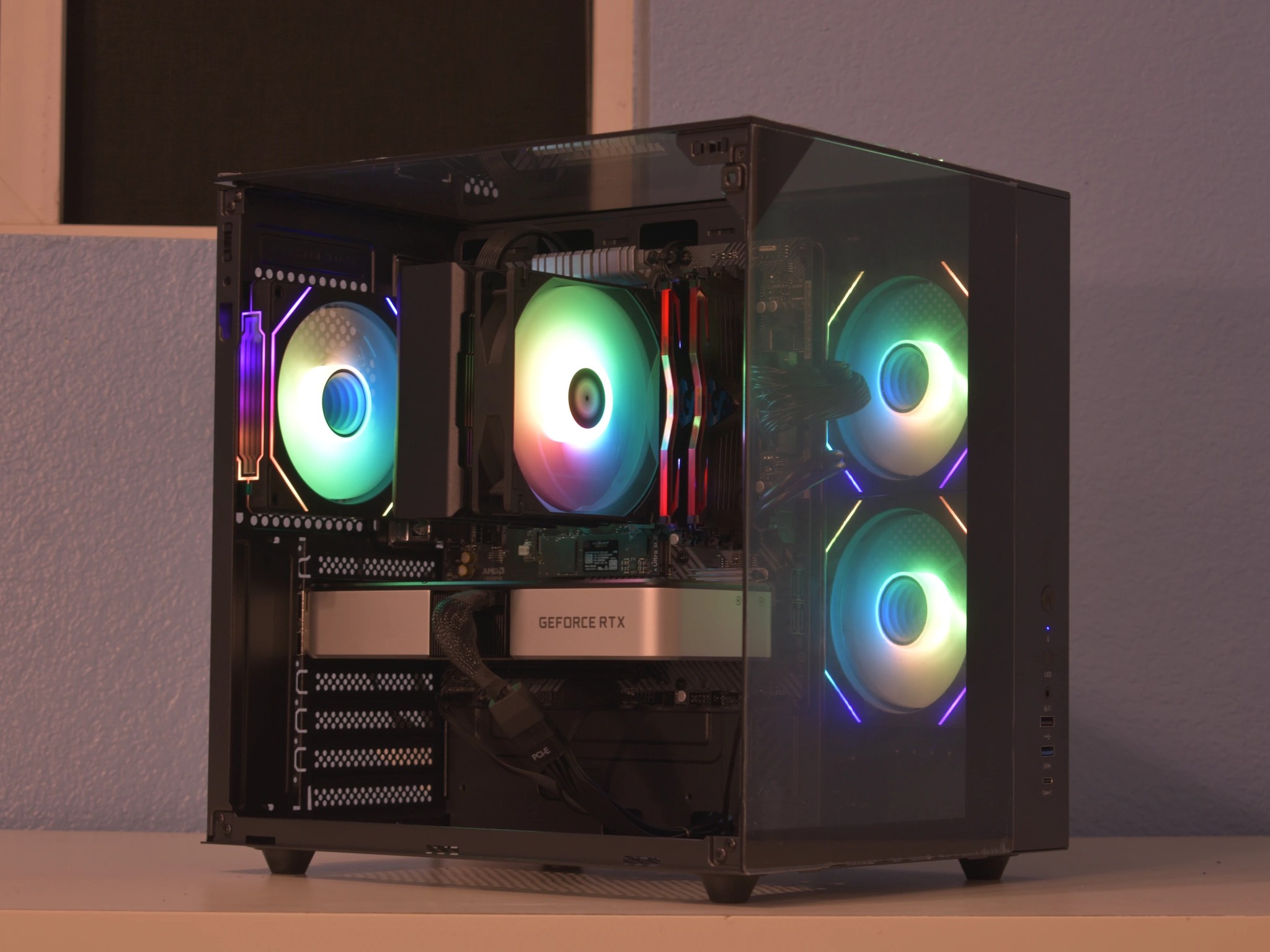 💸Value Gamer💸 Ryzen 5 3600 | RTX 3060ti 8GB | 16GB DDR4 | 1TB nVME SSD | RGB | Win11 + Wifi