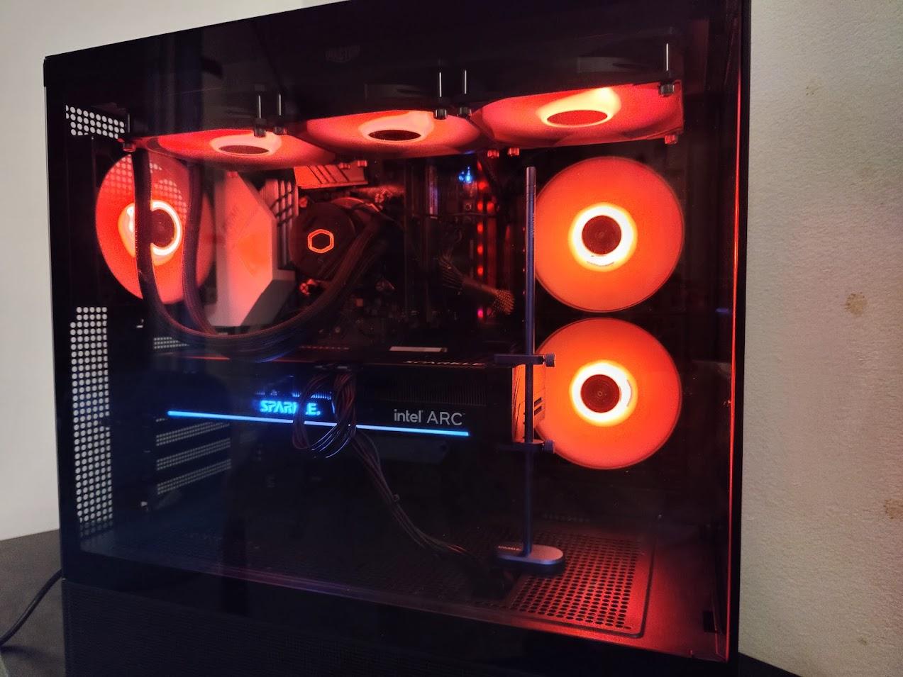 *FINAL PRICE*1440p👑🔵 All Intel Gaming Pc  🔵Intel I7 4.6GHZ🔵32gb Ram🔵Intel Arc a750🔵Windows 11