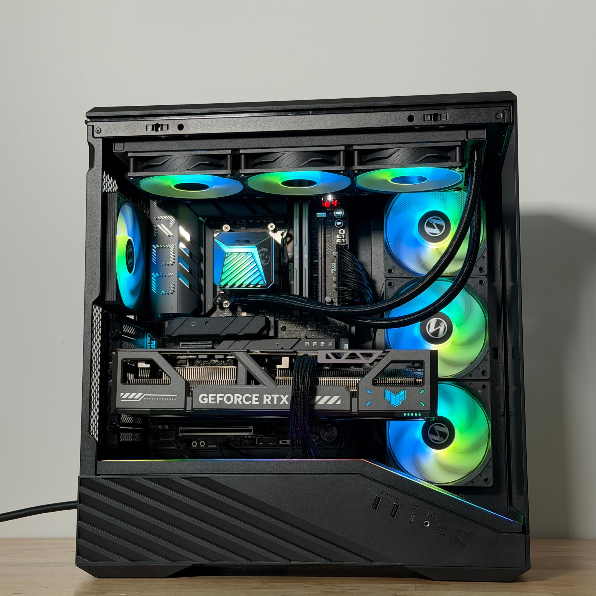RTX 5090 Ryzen 7 9800x3d Gaming PC