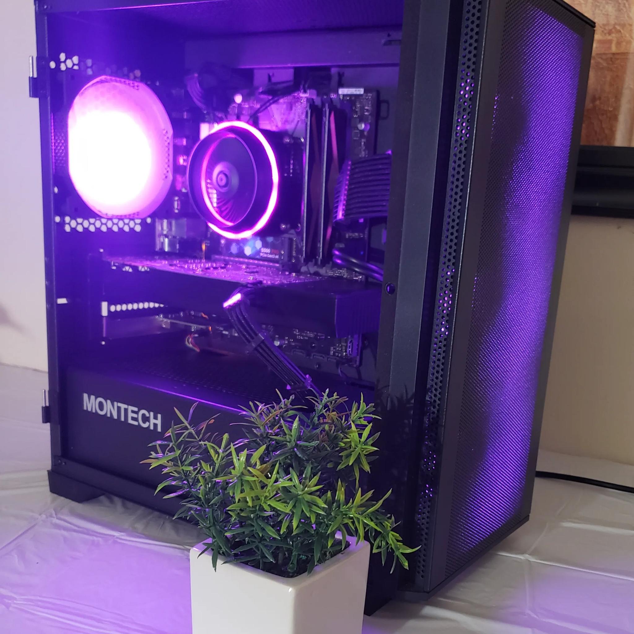 Gaming PC - Custom RGB - i5-9400F + GTX 1070 (8GB) + 2x8(16GB) RAM with Wi-Fi