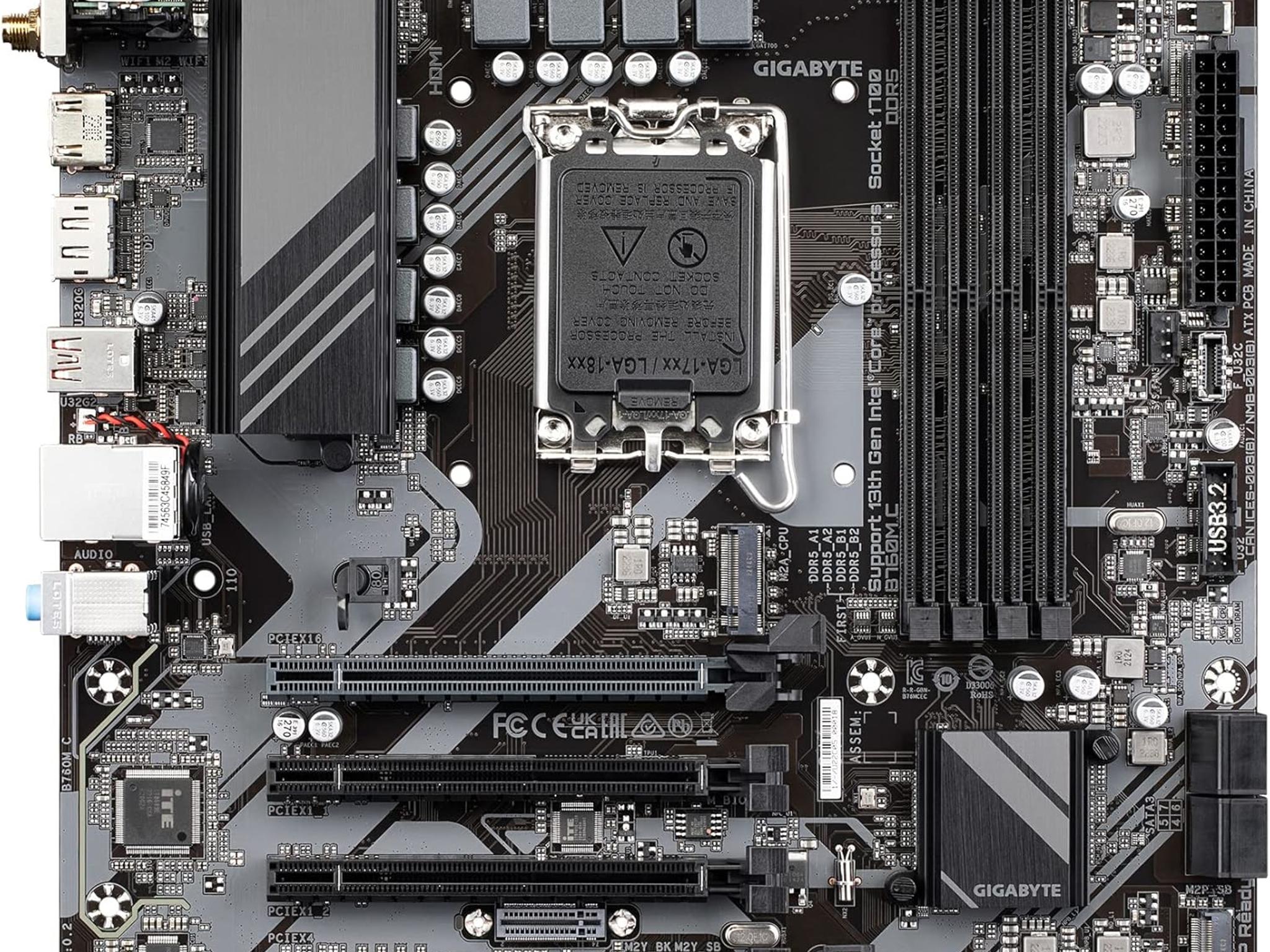 Gigabyte B760M C Intel LGA 1700 DDR5 mATX Desktop Motherboard