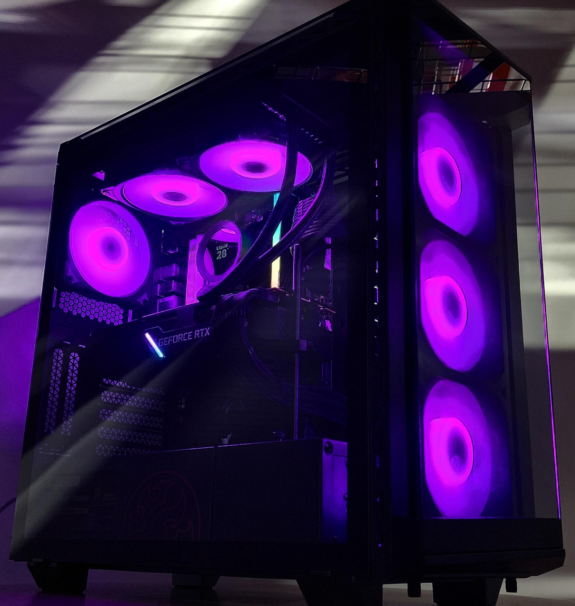 Gaming PC Ryzen 7 7700X 16GB RAM 1TB SSD RTX 2070 SUPER 8GB Windows 11 Computer