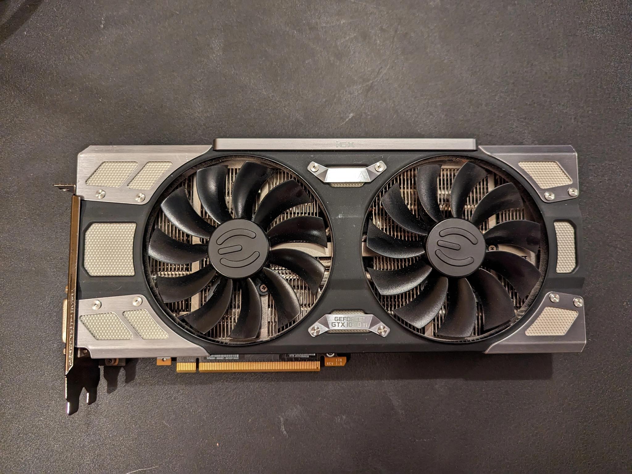 EVGA GeForce GTX 1070 Ti 8 GB FTW2 GAMING iCX Video Card