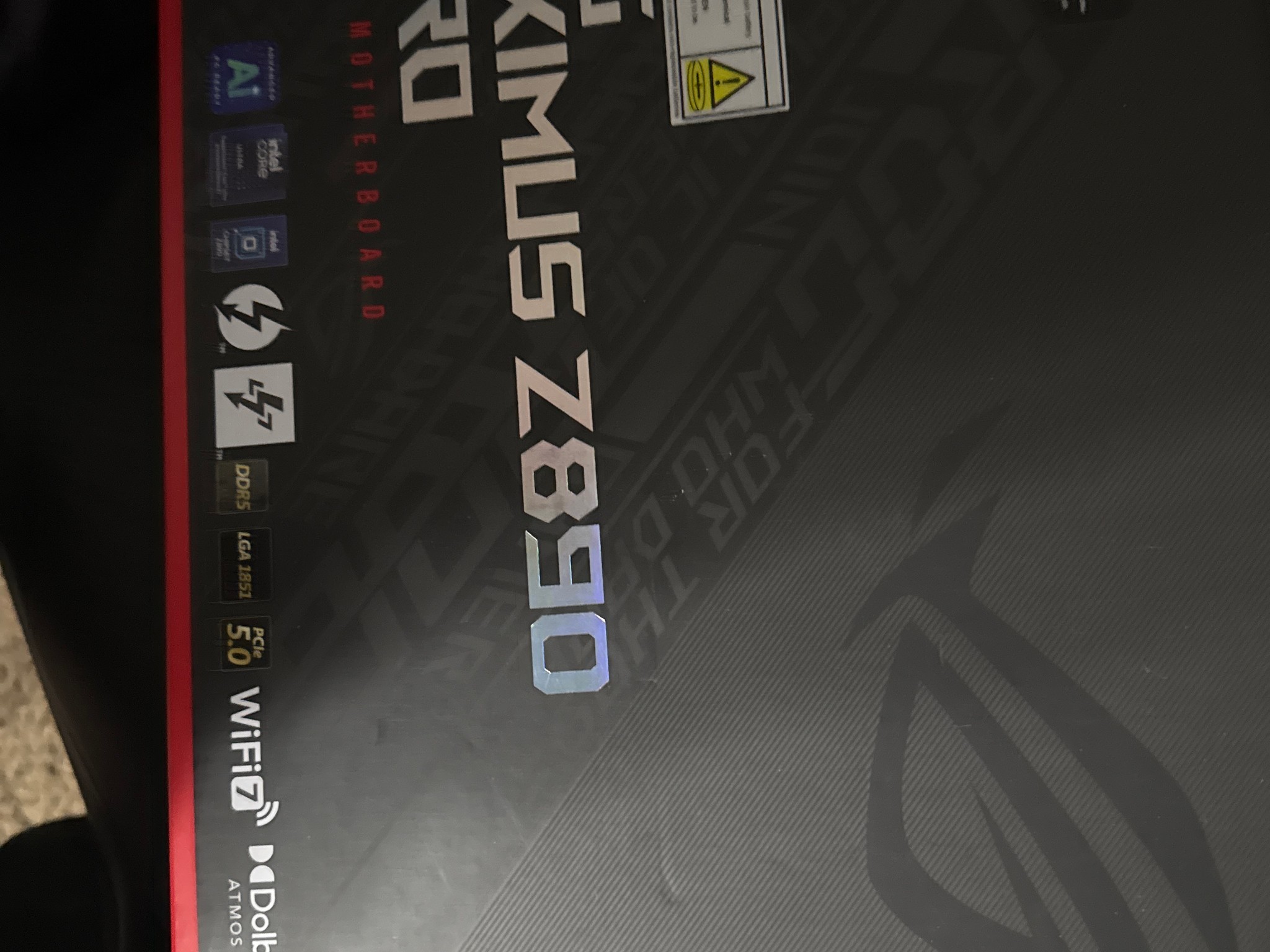ASUS ROG MAXIMUS Z890 HERO Motherboard Open Box x 2