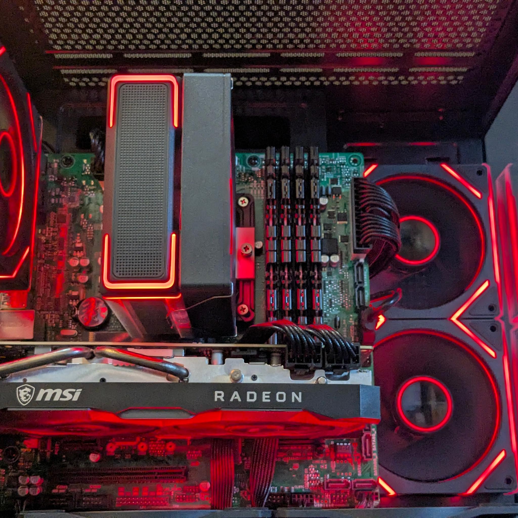 🔥1080p-1440p Gaming PC |RX 5700XT|👑I7-8700K|512GB M.2 NVME| Windows 11