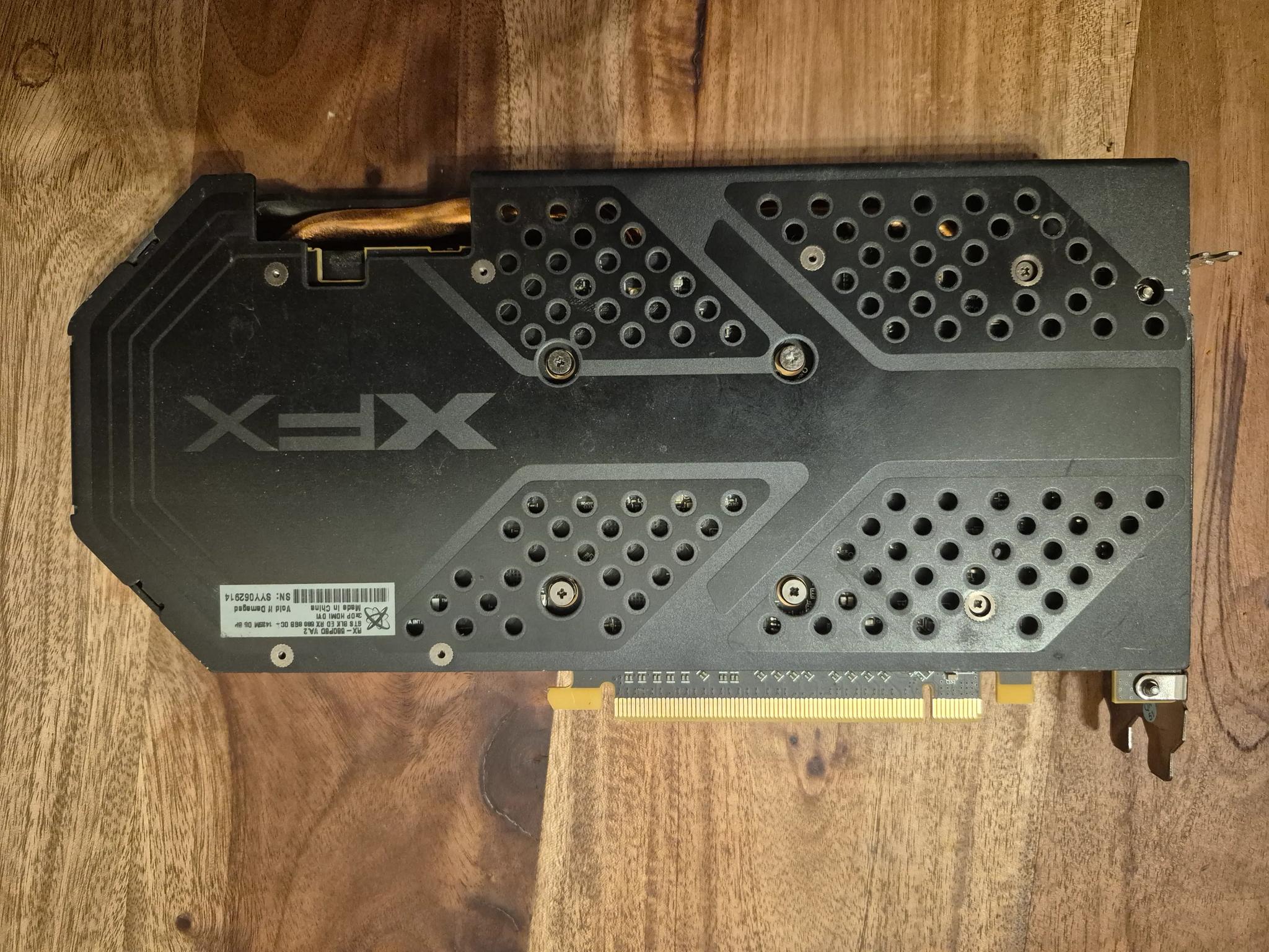 XFX Radeon RX 580 GTS Black Edition 8GB 1425Mhz OC