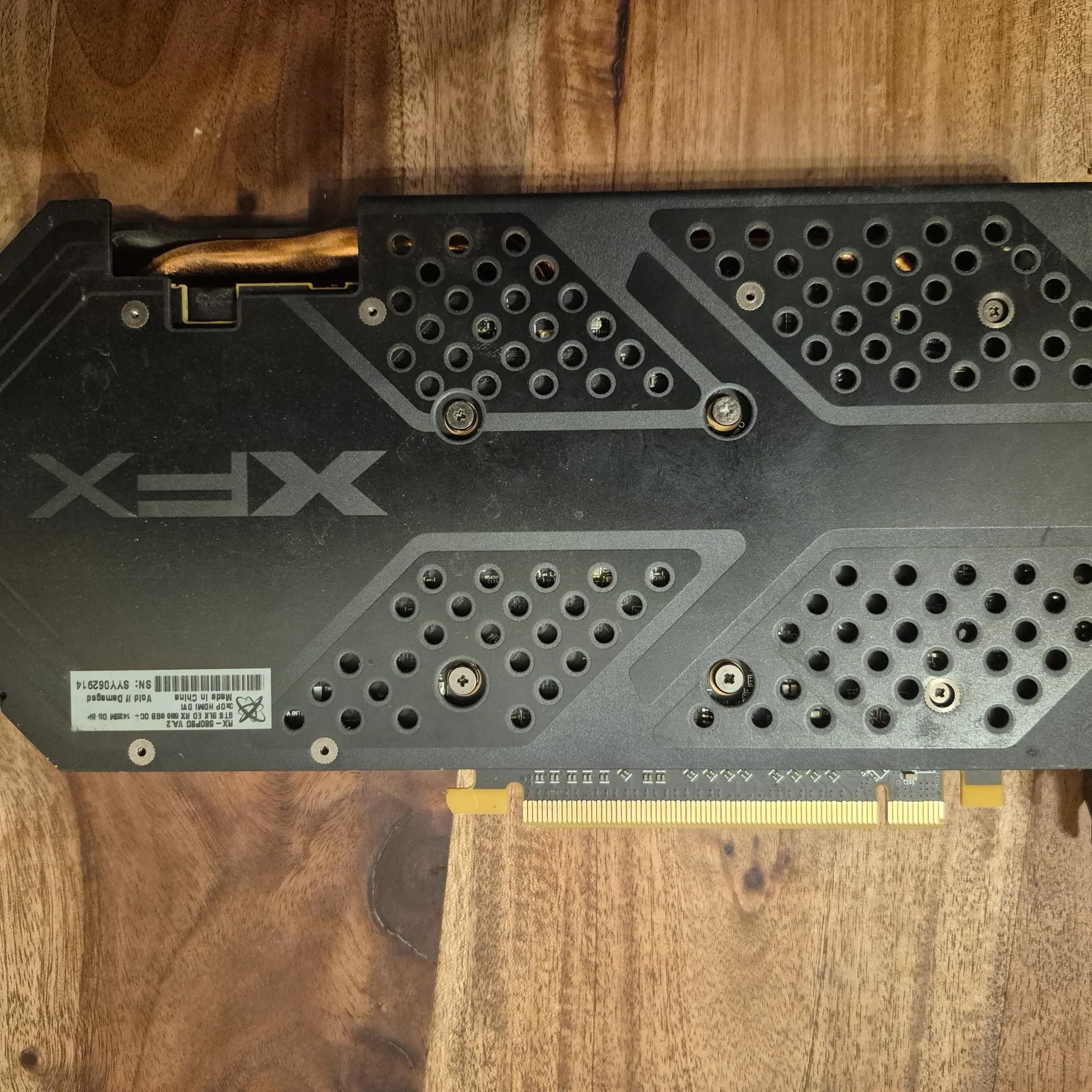 XFX Radeon RX 580 GTS Black Edition 8GB 1425Mhz OC