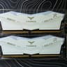 FREE SHIPPING TEAMGROUP T-Force Delta RGB DDR5 16 (2x8GB) 6000MHz DDR5 RAM (White RGB)