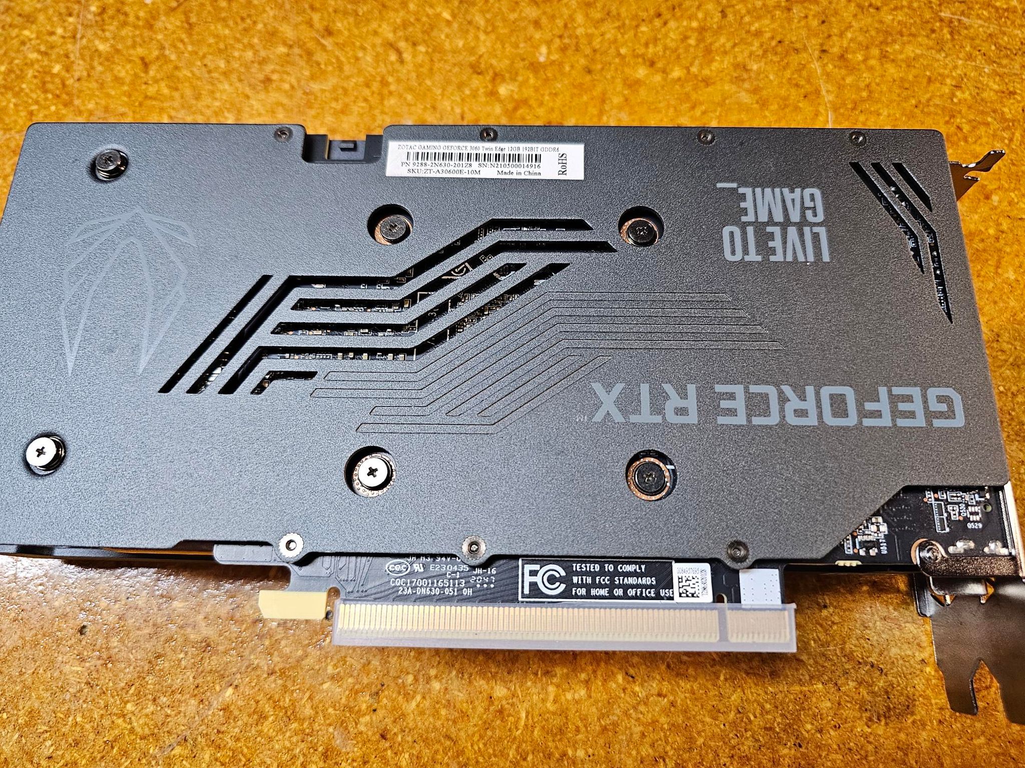 ZOTAC GAMING Twin Edge GeForce RTX 3060 12GB