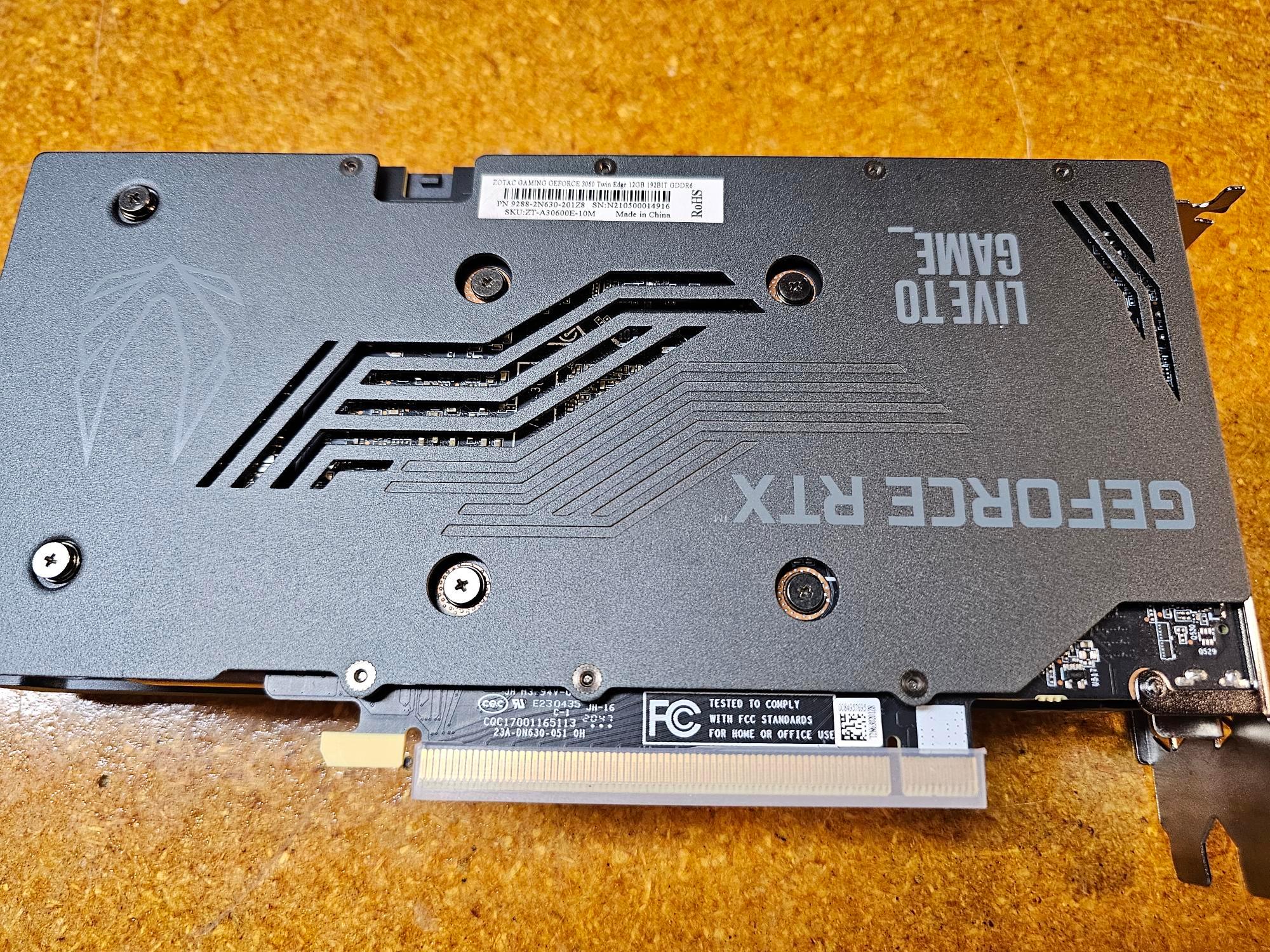 ZOTAC GAMING Twin Edge GeForce RTX 3060 12GB