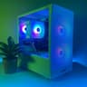 💎 Custom Built White RGB Gaming PC 💎| Windows 11 | Fortnite, GTA, Rainbow 6, and more!