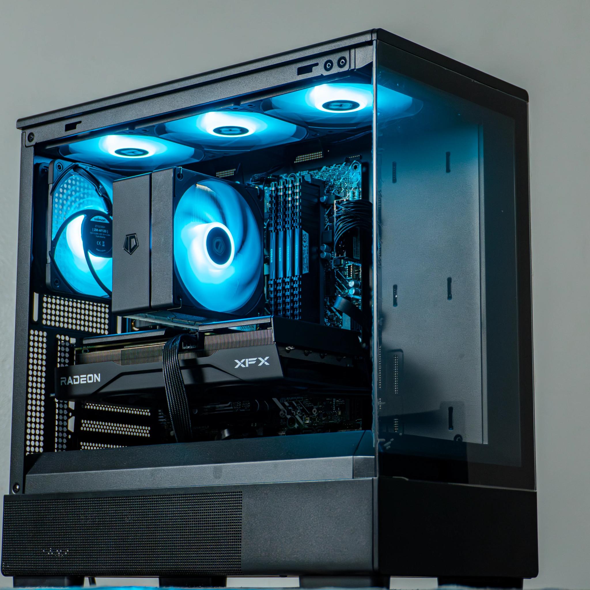 RX 9060XT + i5-12400F Gaming PC | 32GB RAM DDR4 | 1TB NVMe Gen4