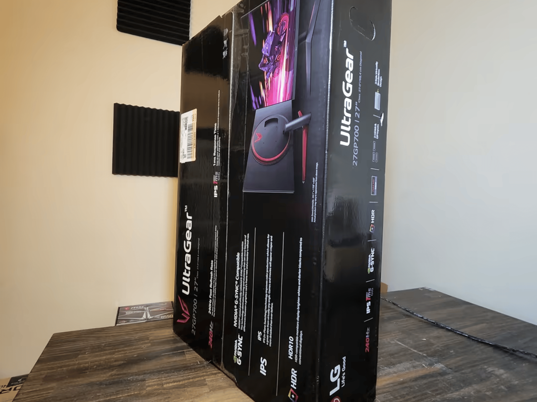 27'' UltraGear HDR Monitor 240Hz - NEW Sealed IN BOX -