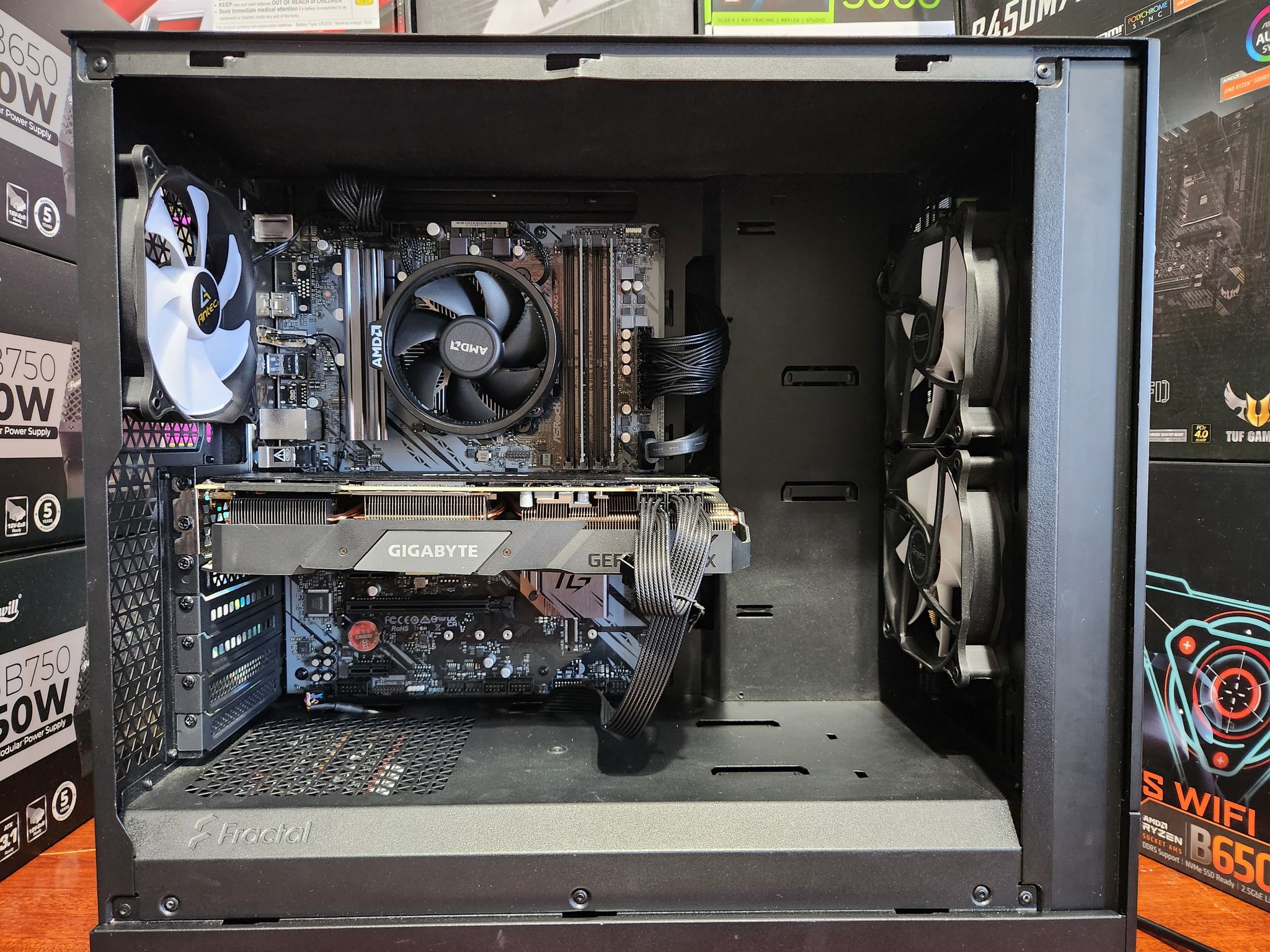 RTX 2070 SUPER | Ryzen 5 5500 | 16GB DDR4 RAM | 512 GB NVME SSD | 650W BRONZE | WIFI & BT