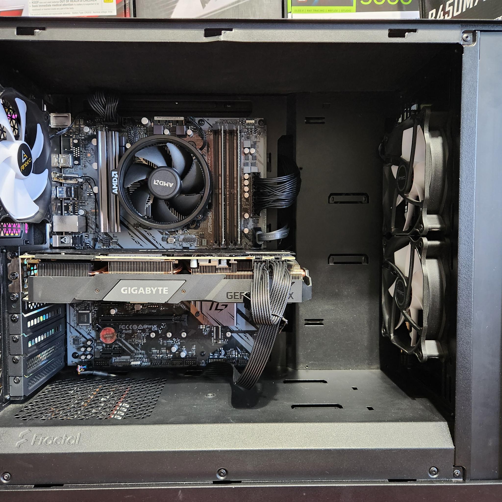RTX 2070 SUPER | Ryzen 5 5500 | 16GB DDR4 RAM | 512 GB NVME SSD | 650W BRONZE | WIFI & BT