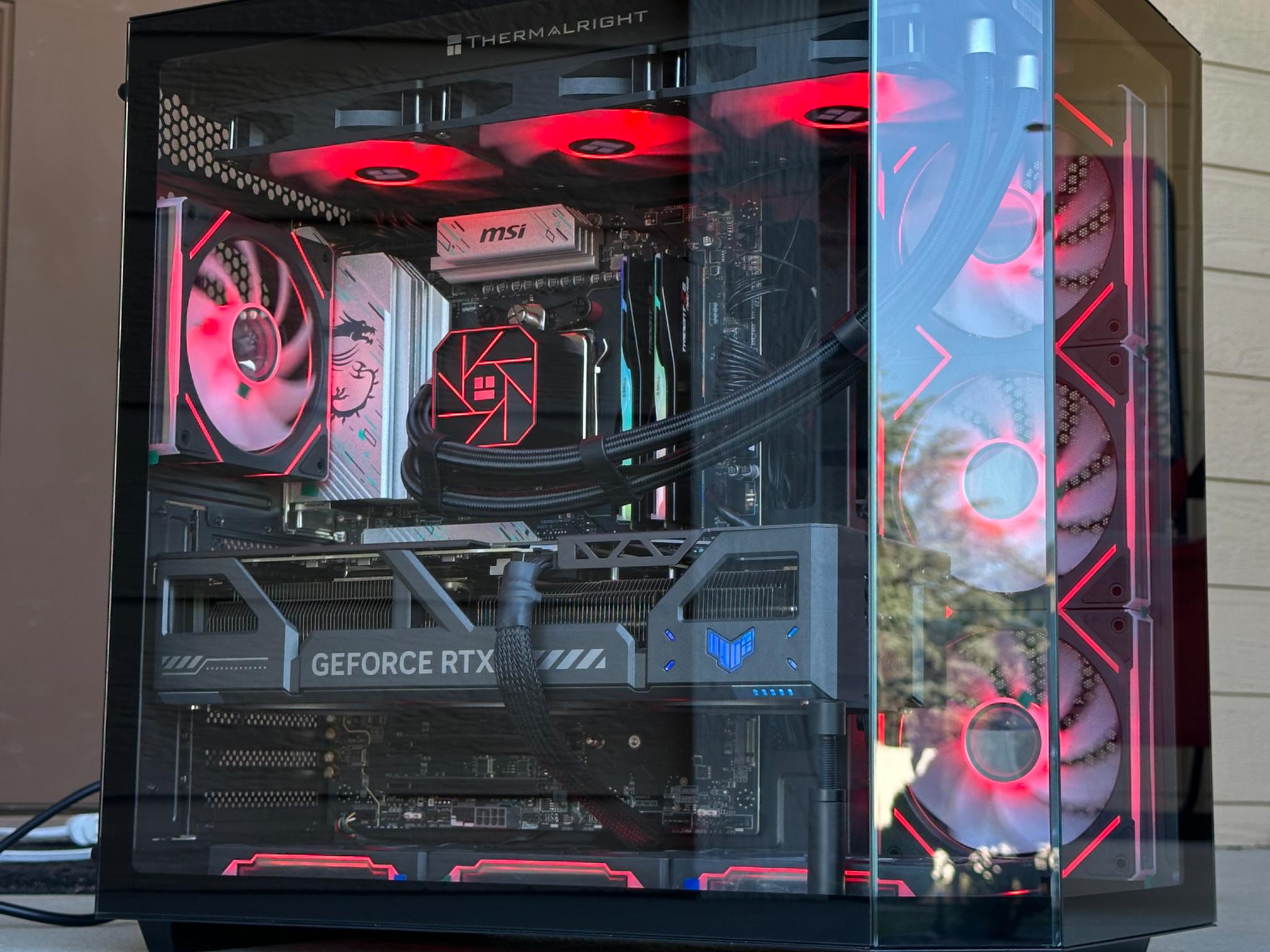 Rtx 5080 \ Ryzen 7 9800X3D \ 32GB DDR5 \ 2TB nvme ssd \ 1000w Gold psu \ Windows 11 Pro
