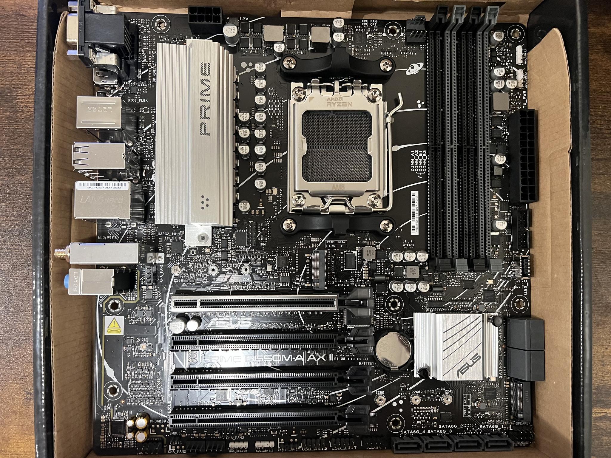 ASUS PRIME B650M-A AX II - Image 1