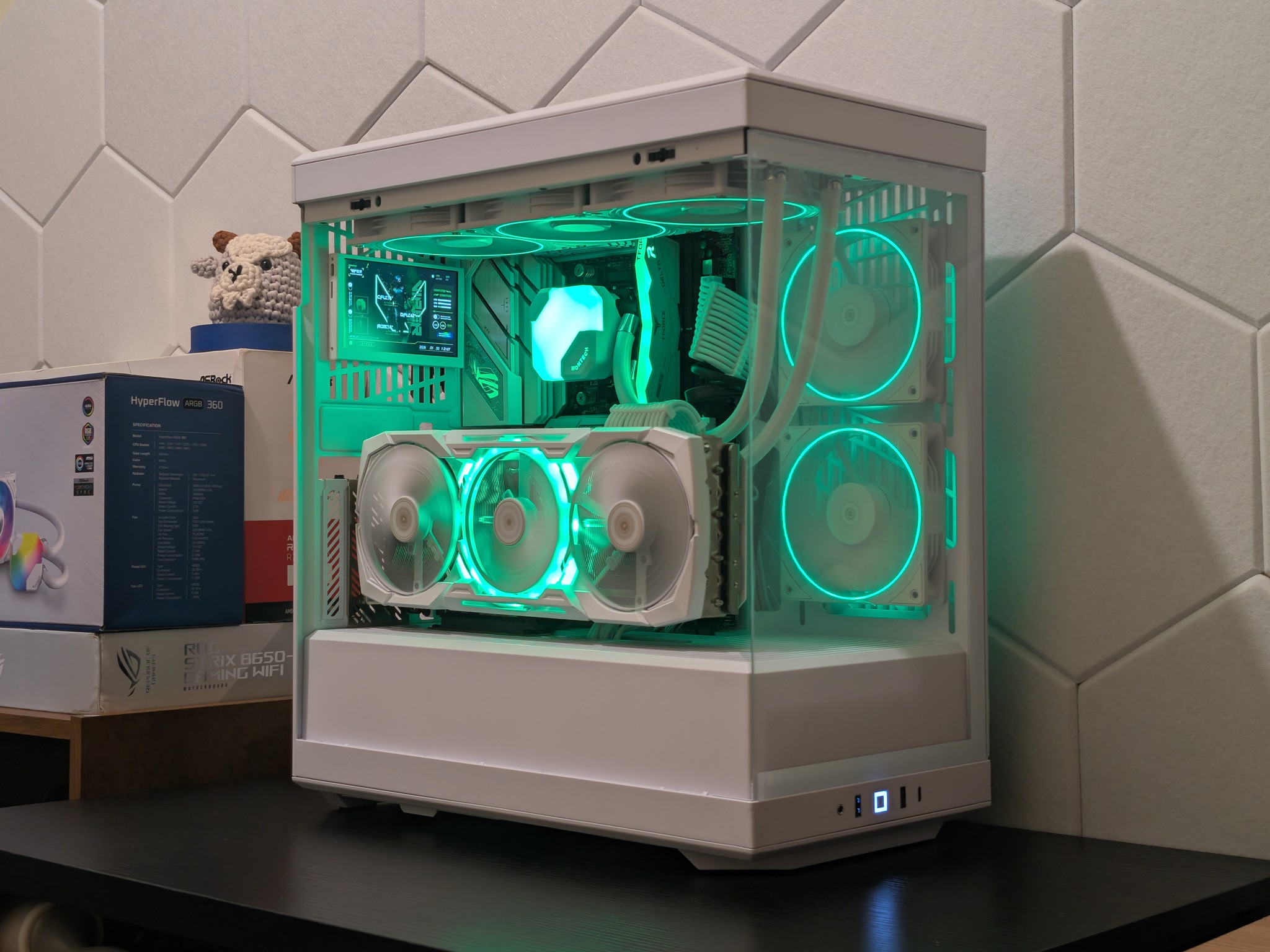 🦢🤍4K Gaming Beast | RX 7900XTX | Ryzen 9 7900X | 2TB SSD | 32GB RAM | WiFi 6 & Bluetooth🤍🦢