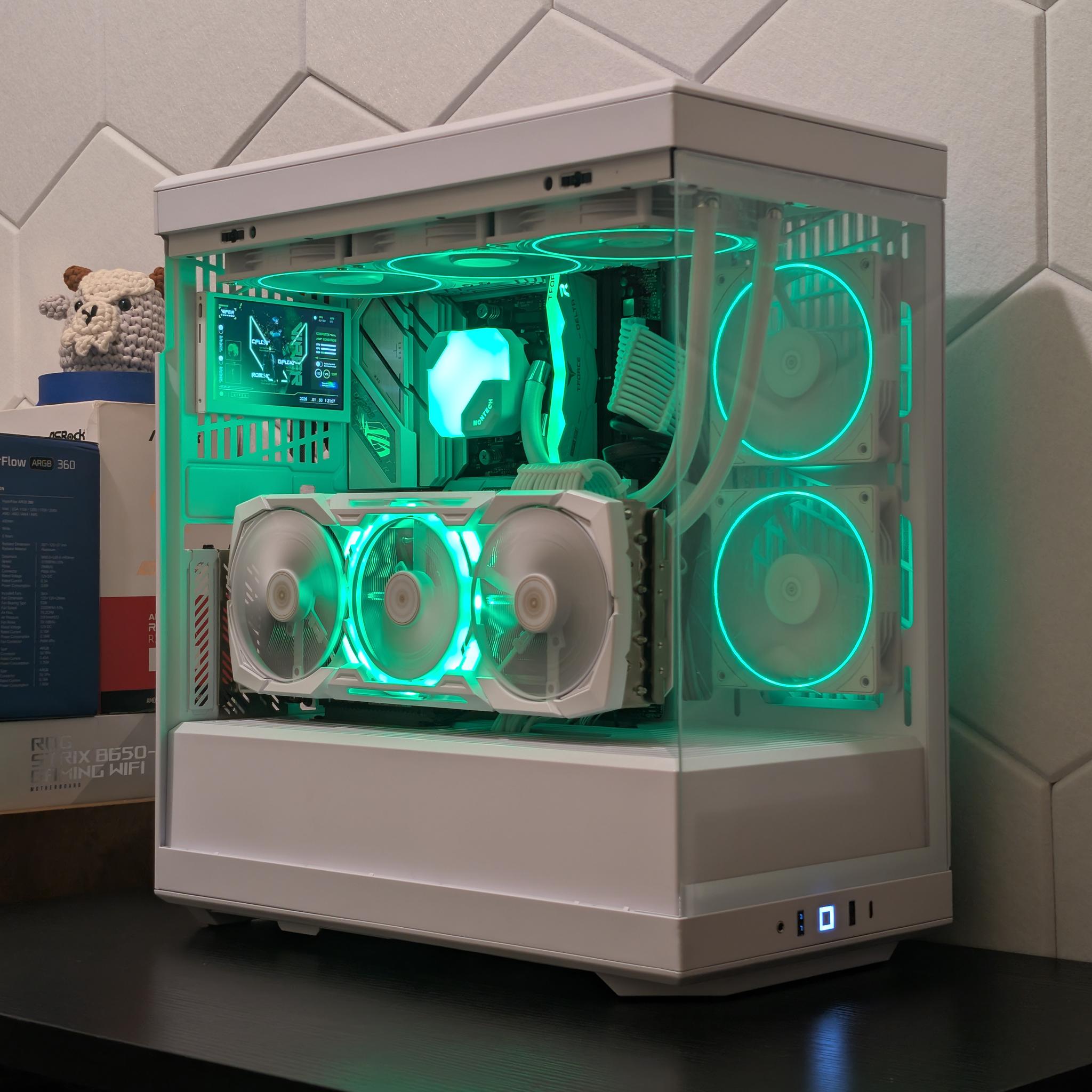 🦢🤍4K Gaming Beast | RX 7900XTX | Ryzen 9 7900X | 2TB SSD | 32GB RAM | WiFi 6 & Bluetooth🤍🦢