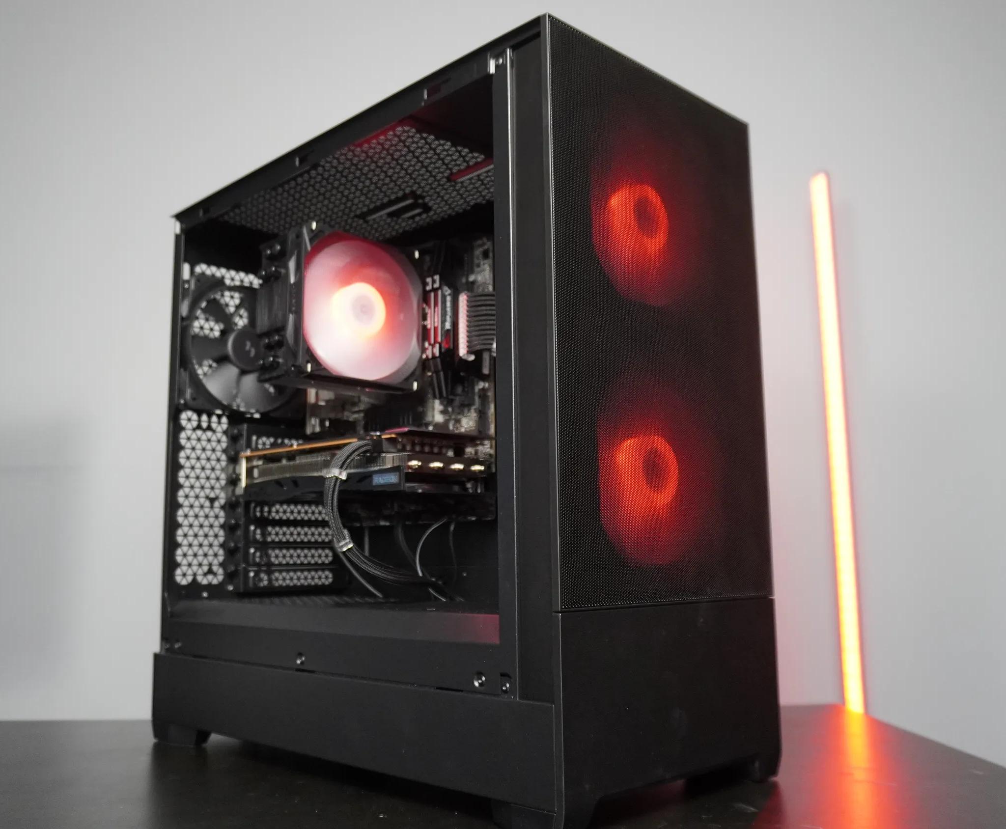 🖤 Stealth 🖤 1080p Gaming Value for your 💲 🧡RX 6650XT 8gb 🧡 Ryzen 5 5600 | 16GB DDR4 | 1TB NVME