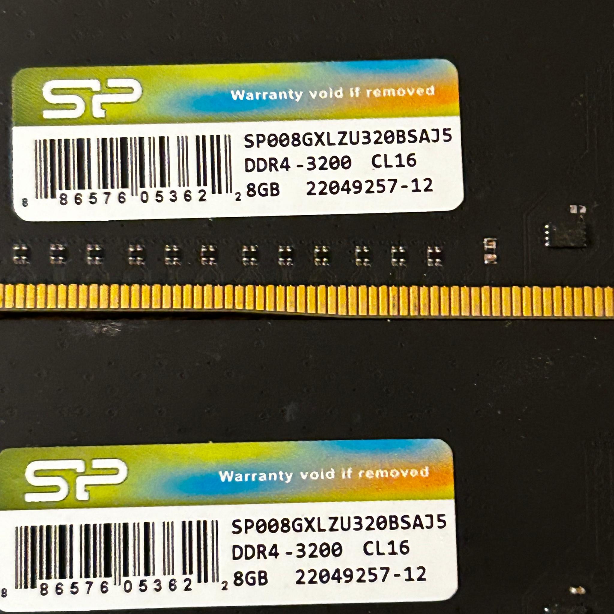 16GB of sp ram