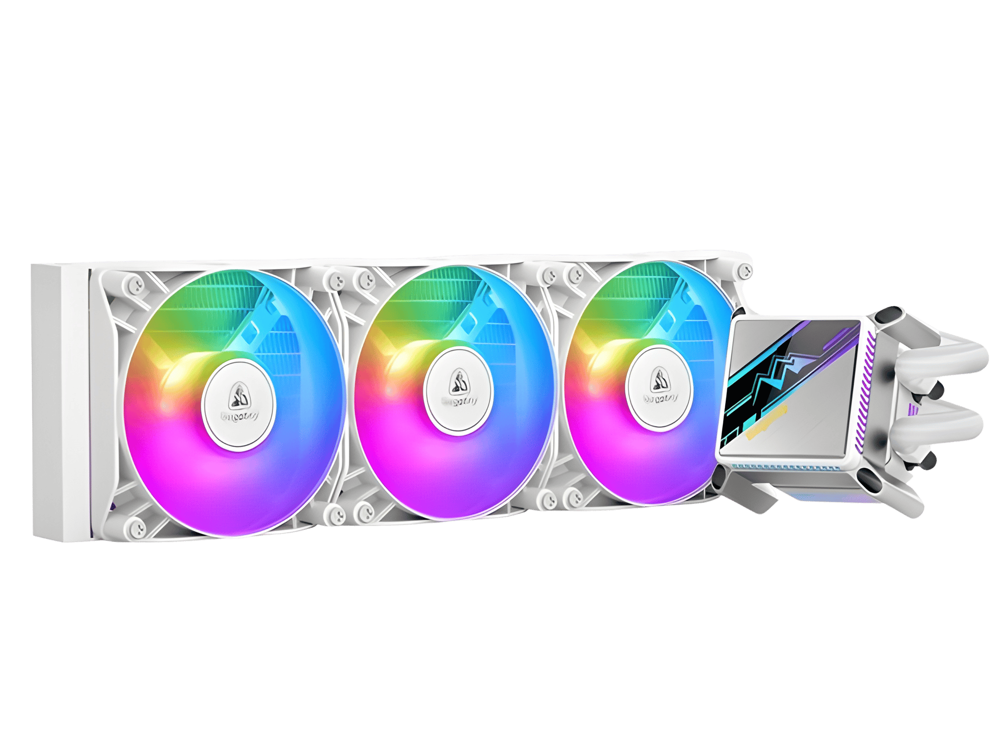 SEGOTEP 🆒KL-360🆒 | WHITE 360mm ARGB AIO CPU Liquid Cooler | TDP: 320W | LGA 1700 & AM5 Ready