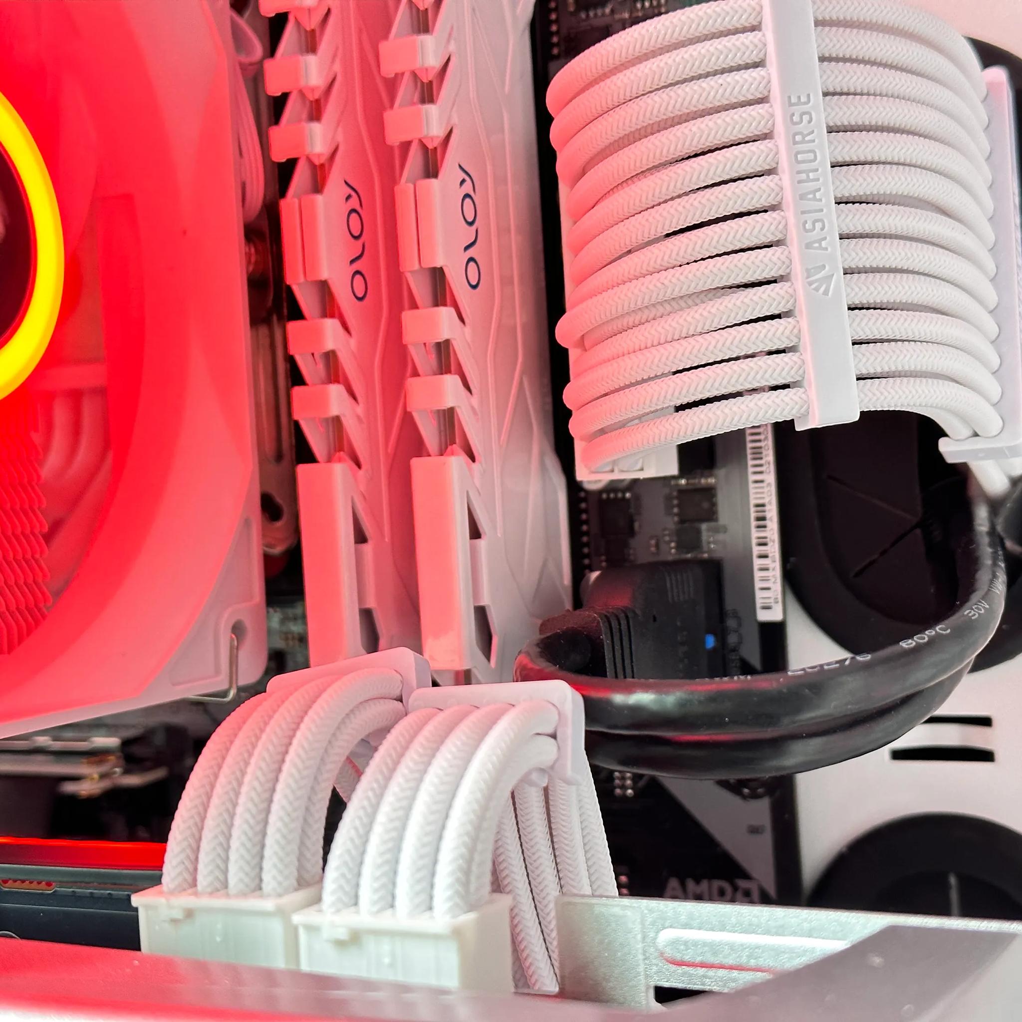 🌨️View 300🌨️AMD RX 5700 XT 8GB❄️Ryzen 5 5600X❄️16GB DDR4❄️1TB SSD NVME