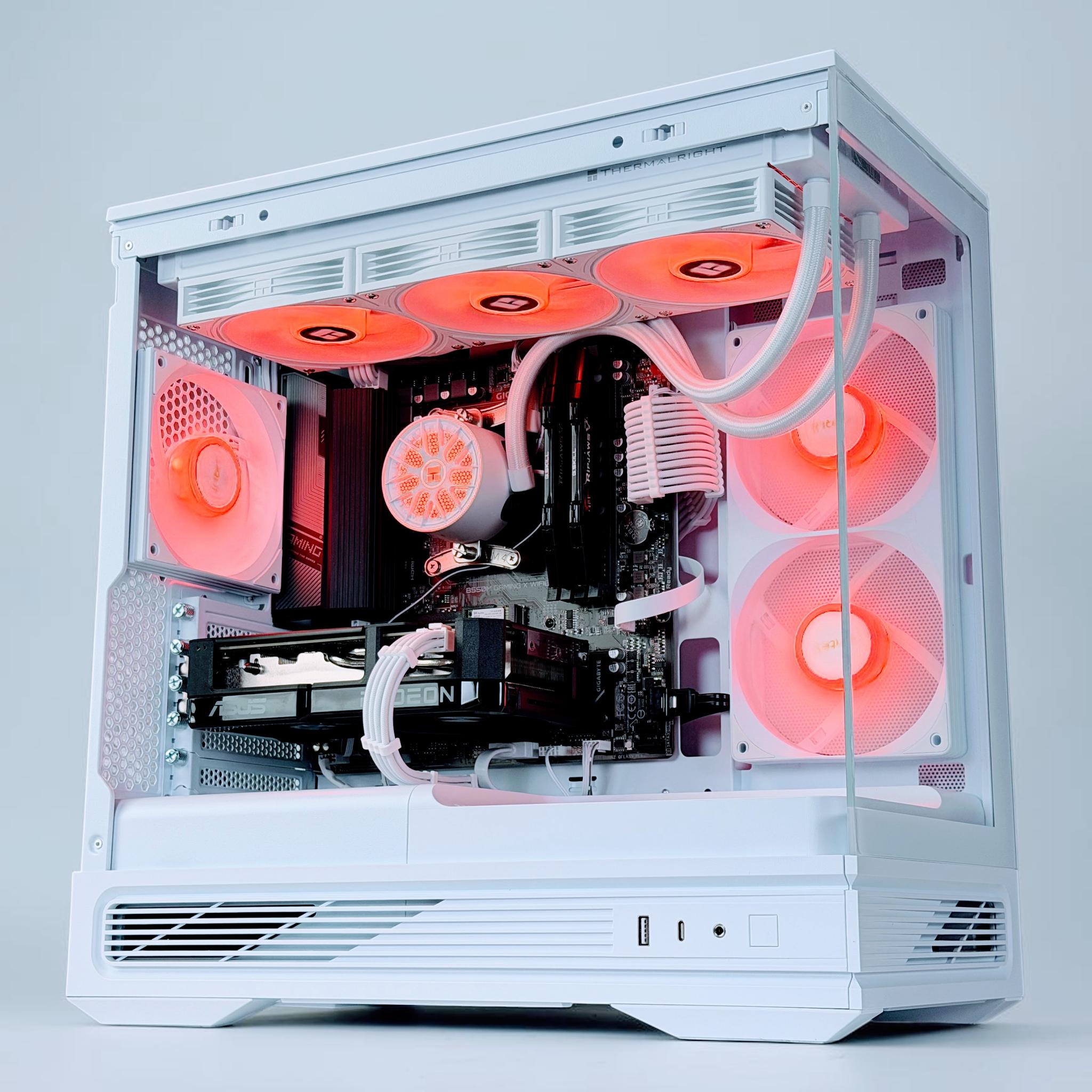 🌬️🌨️Gaming PC❄️ AMD RX 7900 GRE 16GB❄️ Intel 13500T 14 core❄️ 32GB DDR4❄️ 1TB NVME