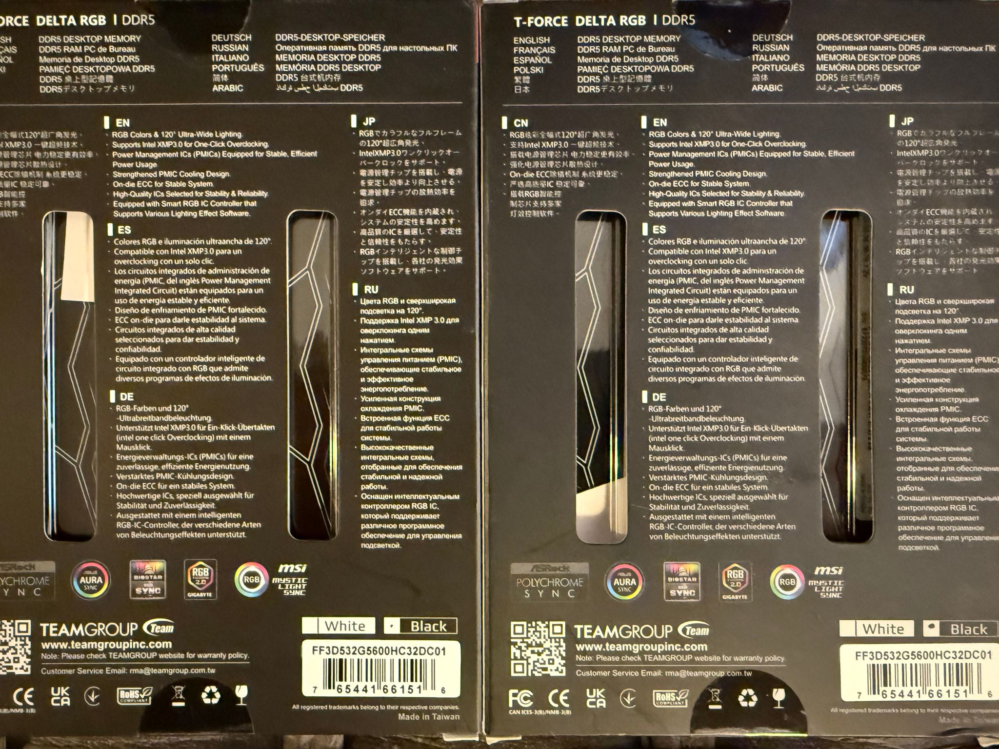 TEAMGROUP T-Force Delta RGB 32GB DDR5-5600 (2x16GB)