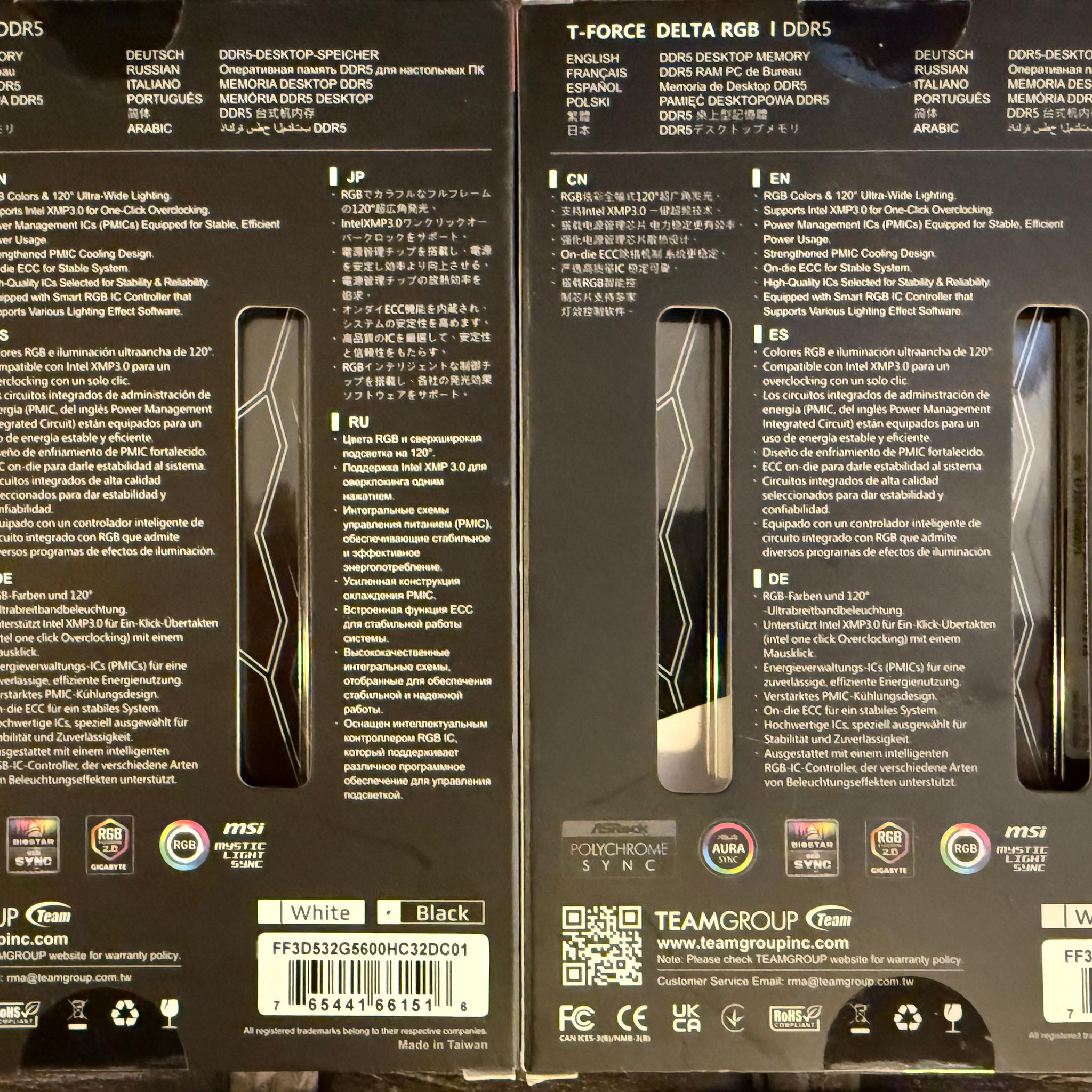 TEAMGROUP T-Force Delta RGB 32GB DDR5-5600 (2x16GB)