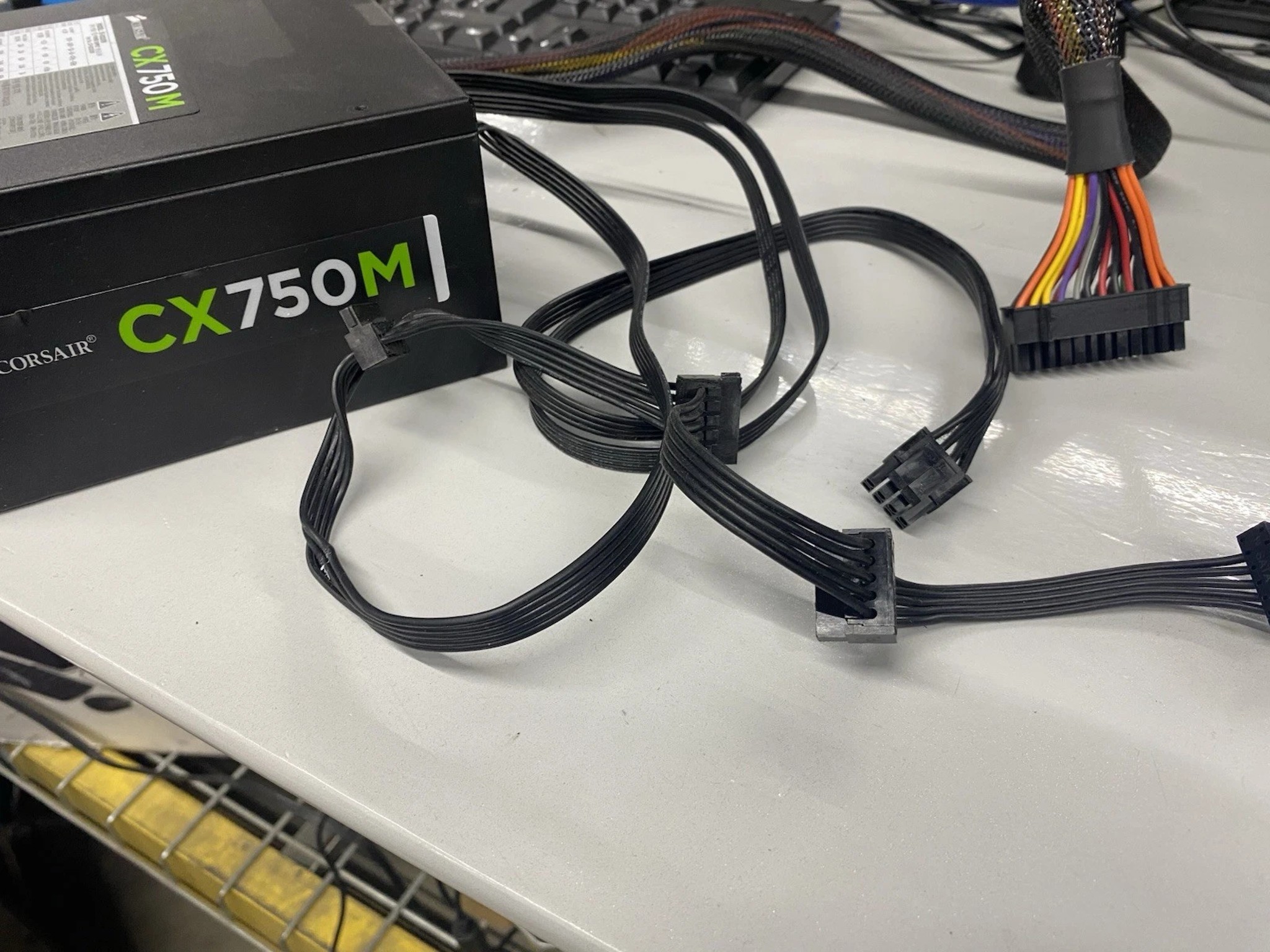 Corsair CX750M 80+ Bronze Semi-Modular PSU CP-9020061 - No PCIe Cable