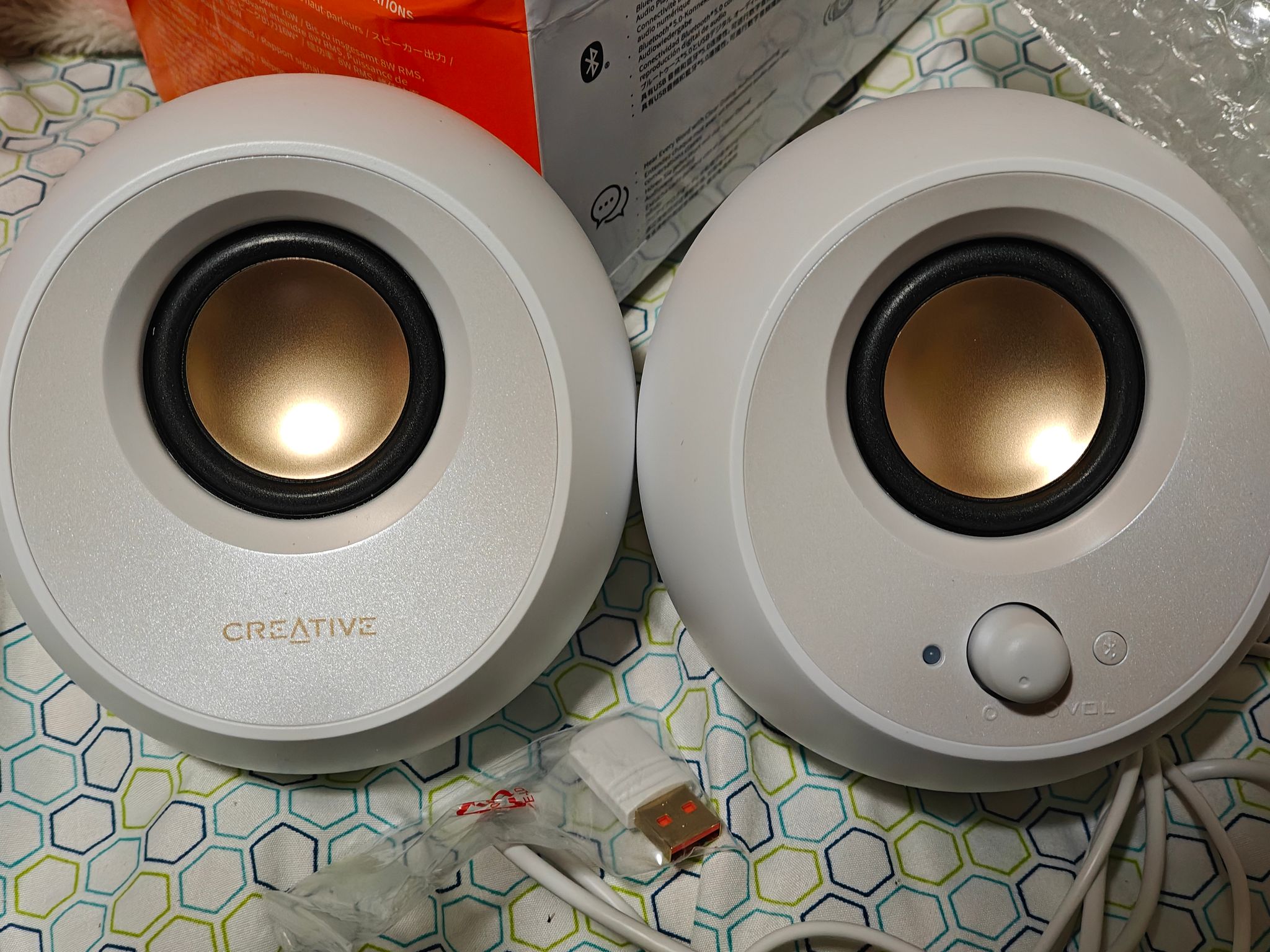 Creative Labs Pebble V3 White