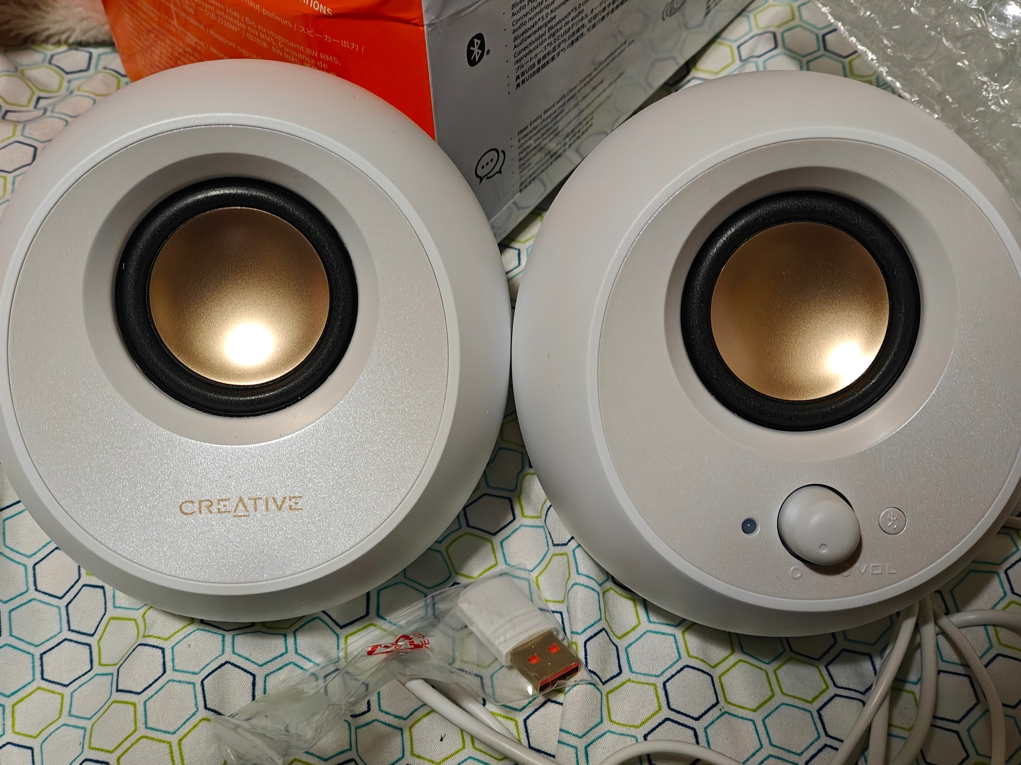 Creative Labs Pebble V3 White