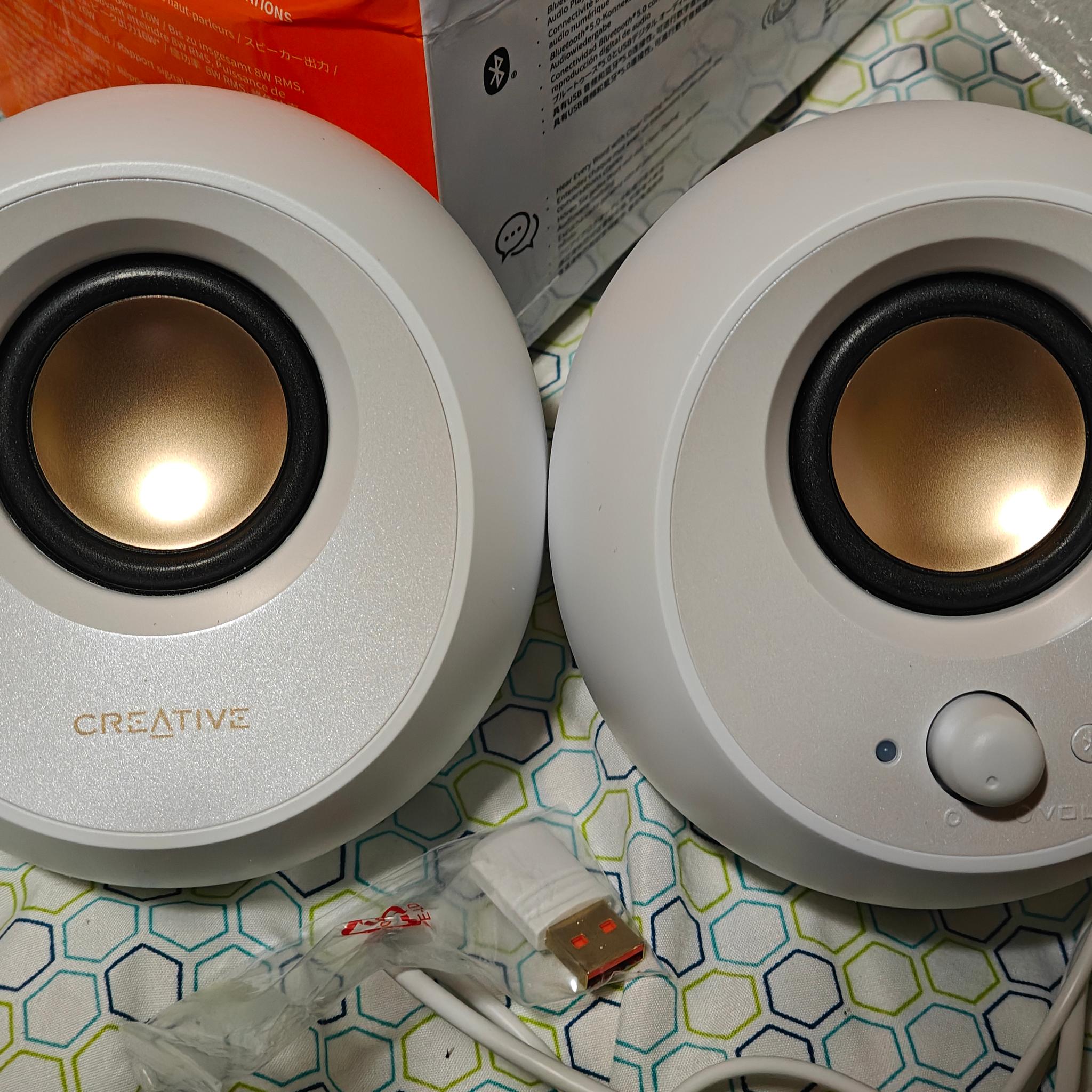 Creative Labs Pebble V3 White