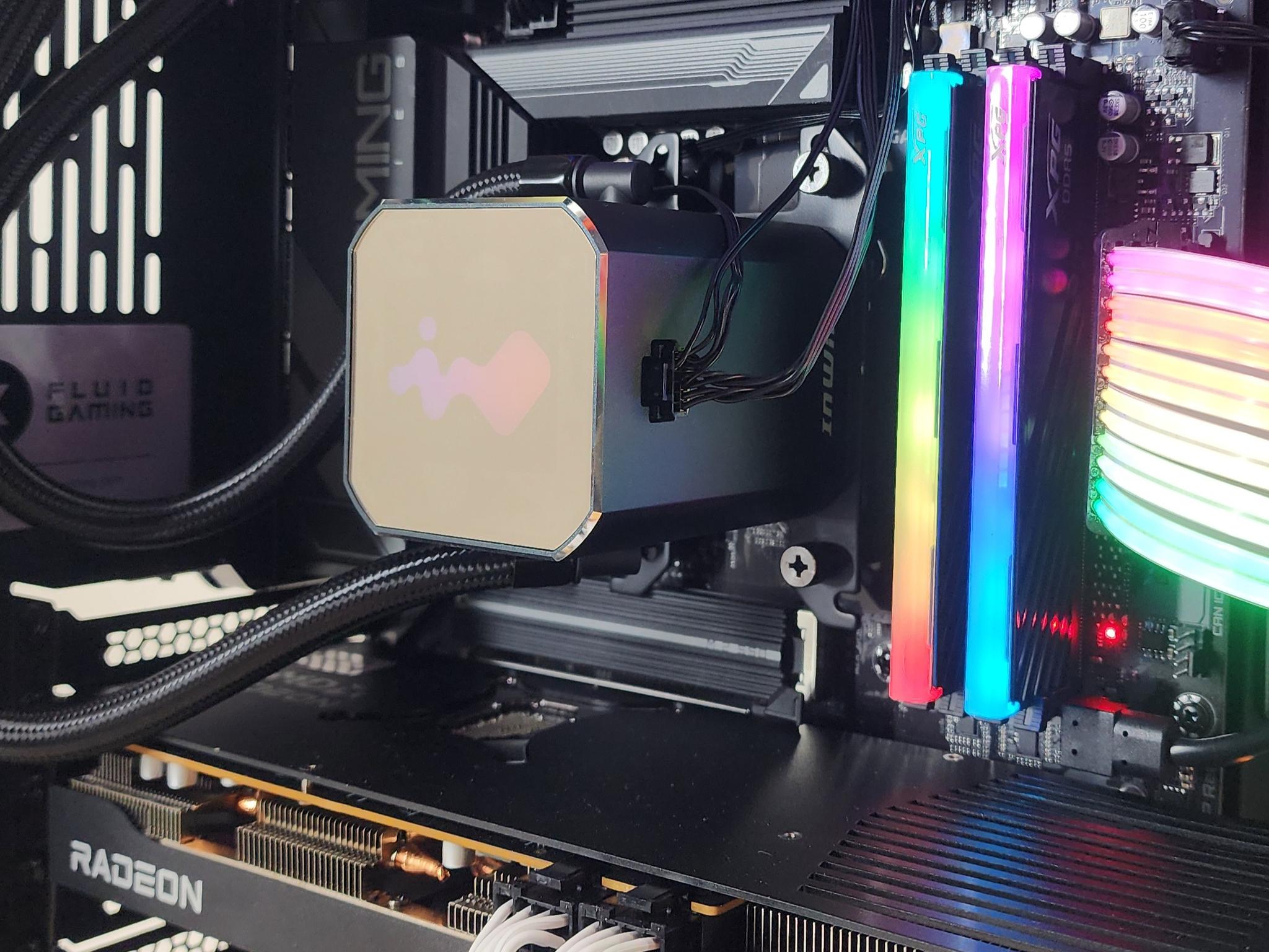 Gaming PC Ryzen 7 9800X3D 32GB RAM 2TB SSD RX 9070 XT 16GB Windows 11 Computer
