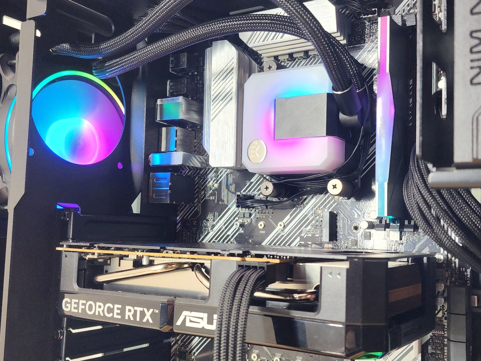 Gaming PC Ryzen 7 5700  8GB RAM 500GB SSD RTX 5060  8GB Windows 11 Computer
