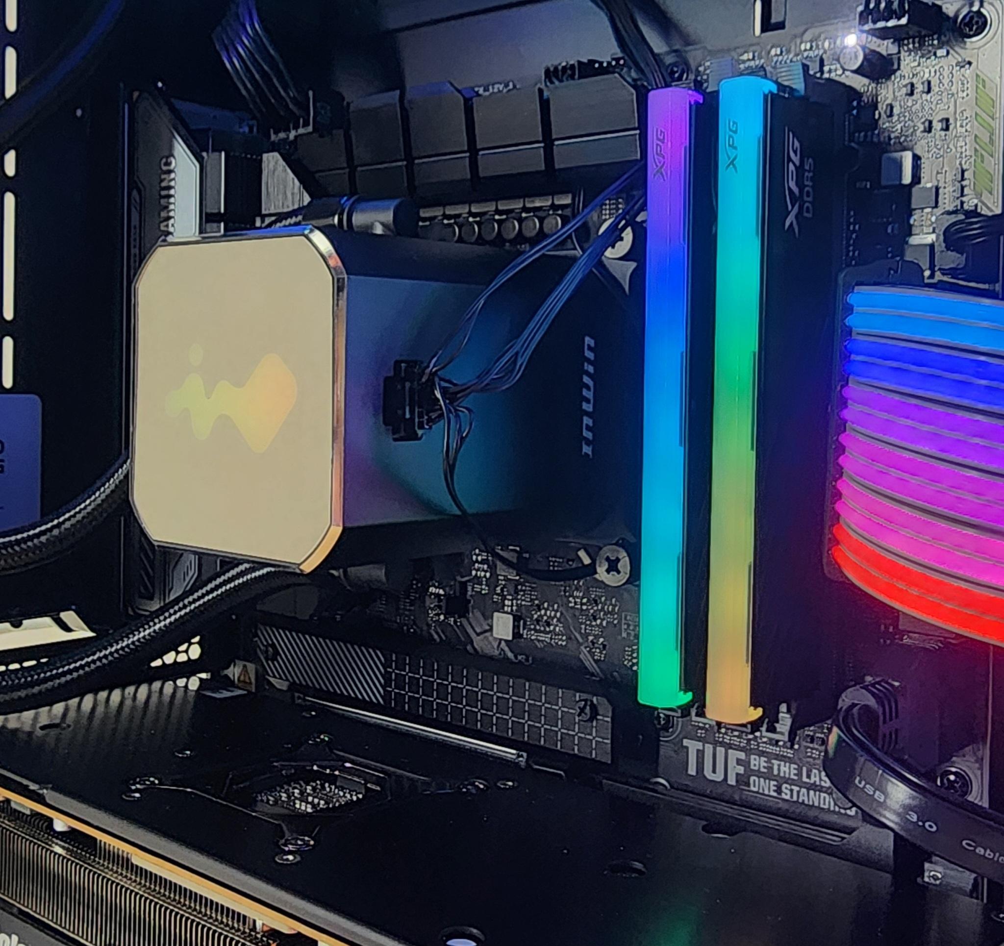 Gaming PC i7-14700KF 32GB RAM 1TB SSD RX 7800 XT 16GB Windows 11 Computer